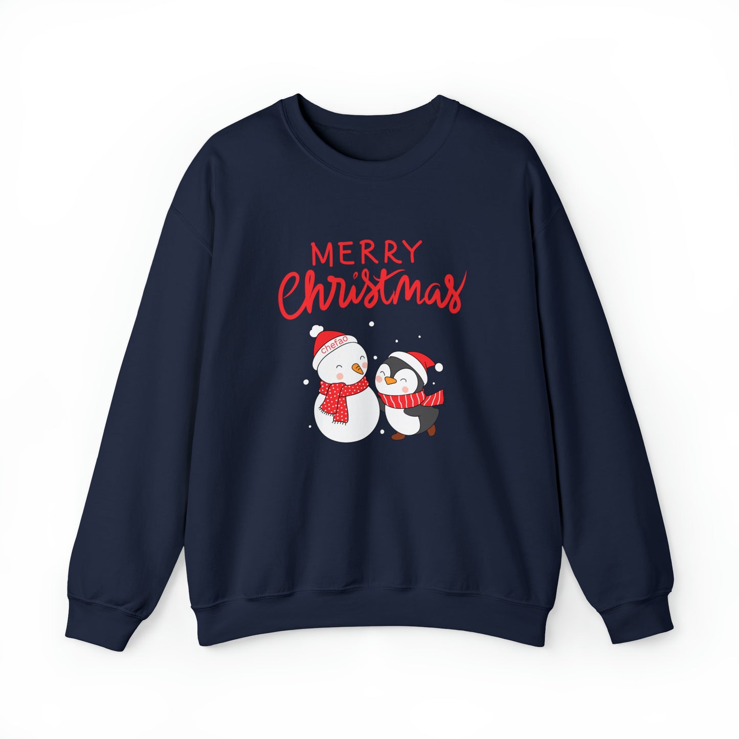 Merry Christmas I, Unisex Heavy Blend Crewneck Sweatshirt
