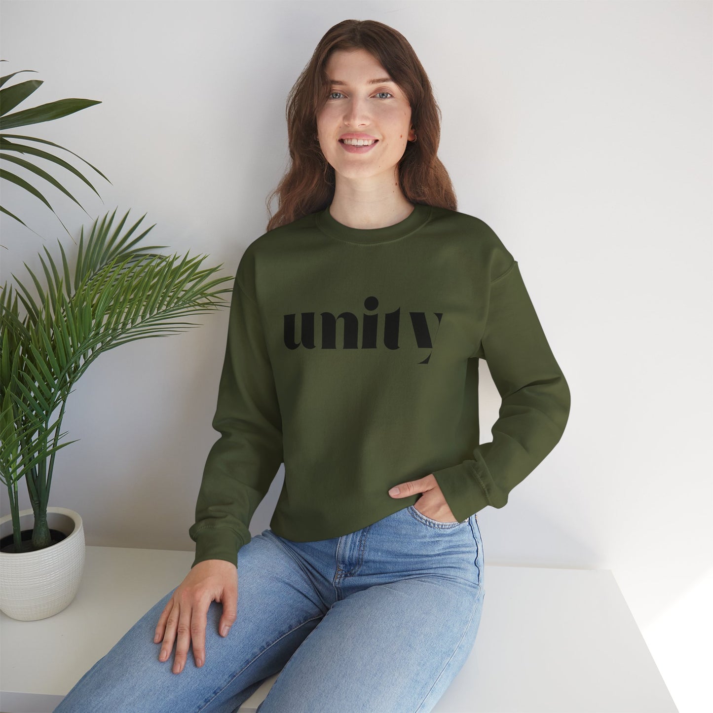 Chefao Unity I , Unisex Heavy Blend™ Crewneck Sweatshirt
