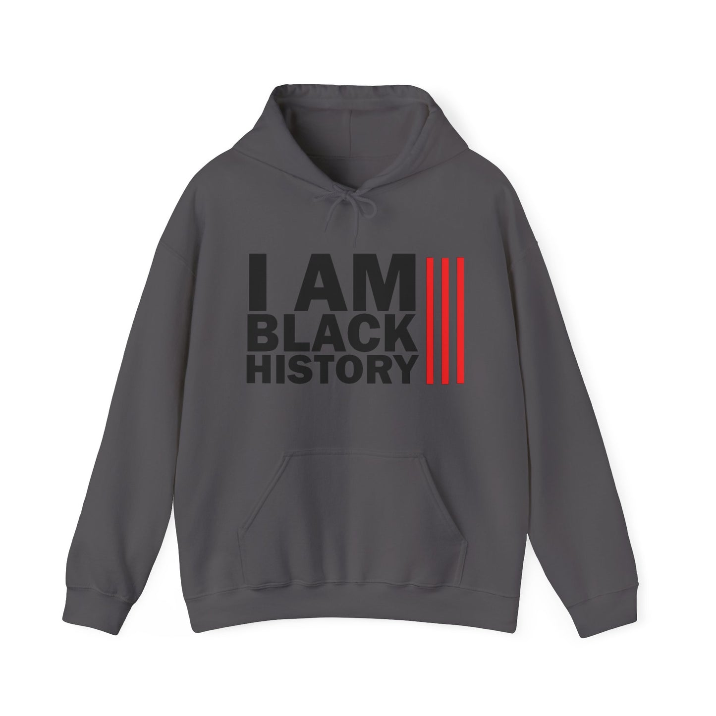 Chefao I Am Black History I, Unisex Heavy Blend Hooded Sweatshirt