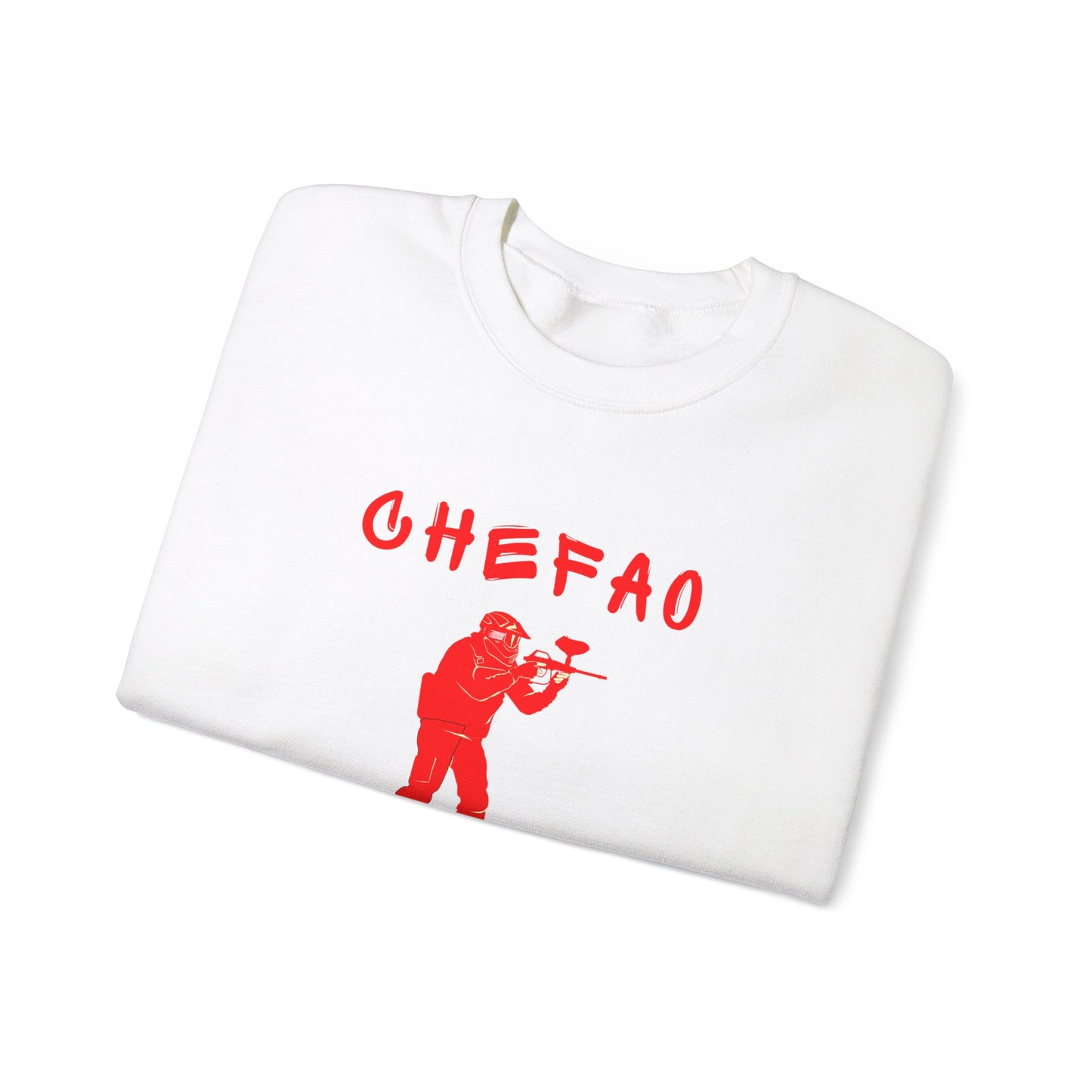 Chefao Paintball I, Unisex Heavy Blend Crewneck Sweatshirt
