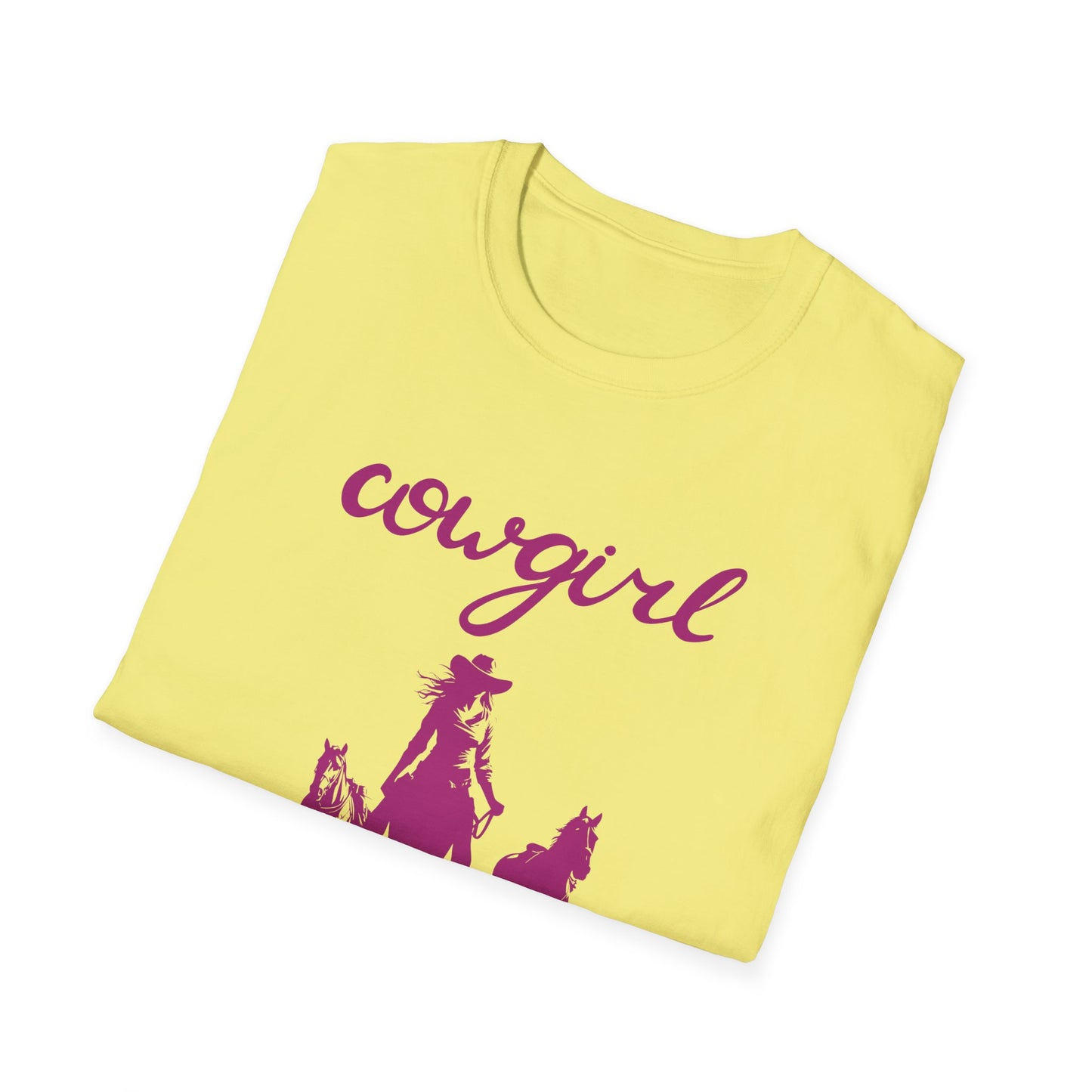 Chefao Cowgirl VI, Unisex Softstyle T-Shirt