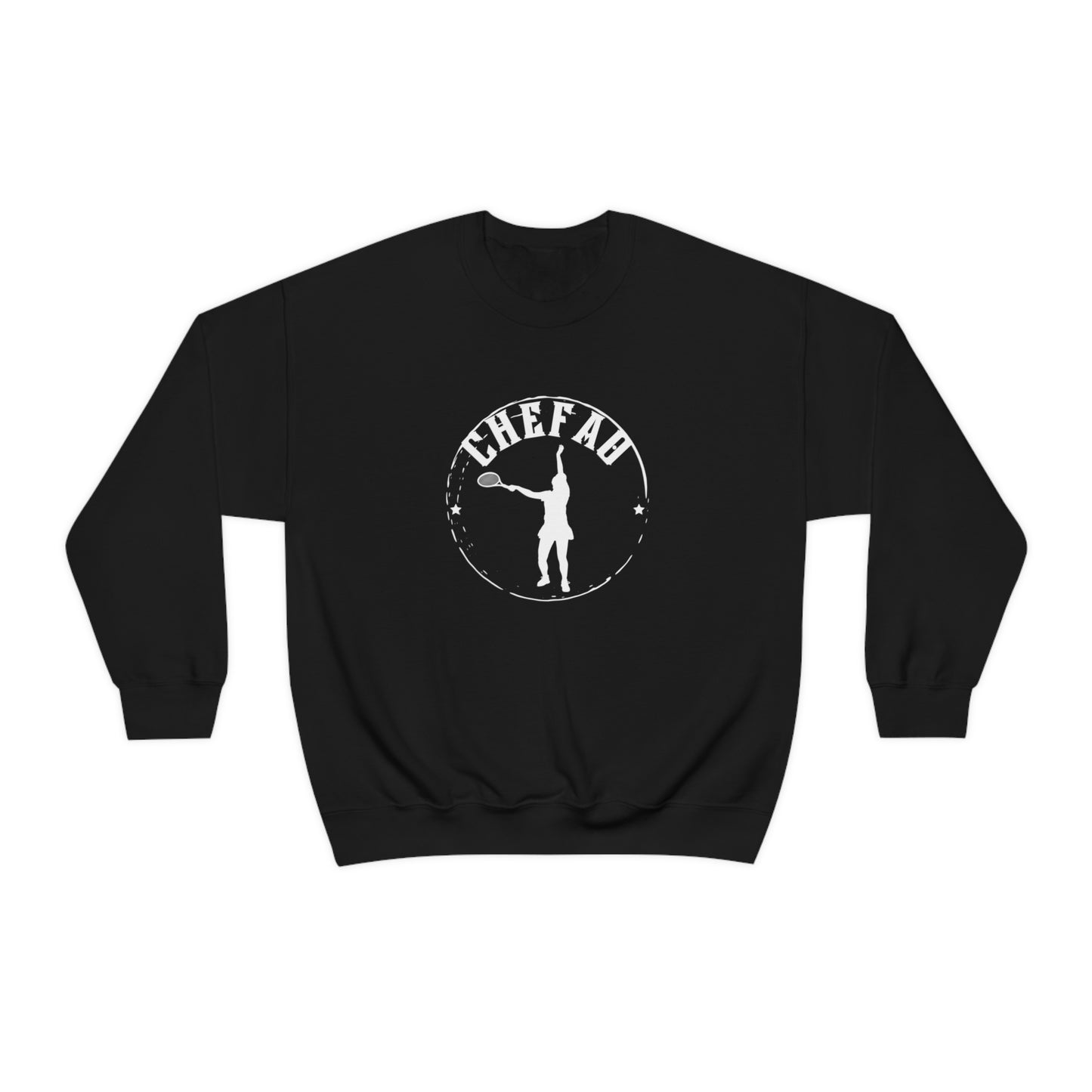 Chefao Tennis I, Unisex Heavy Blend Crewneck Sweatshirt