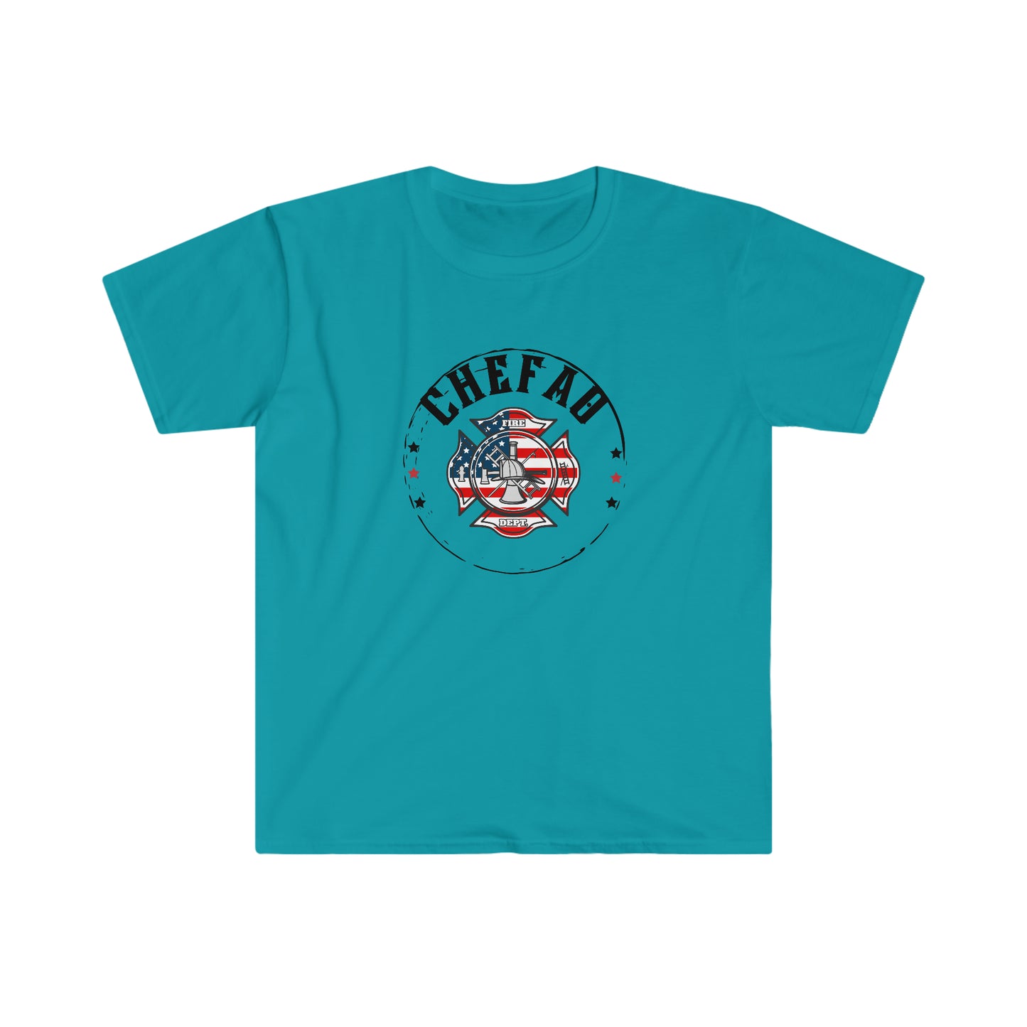 Chefao Fire II, Unisex Softstyle T-Shirt