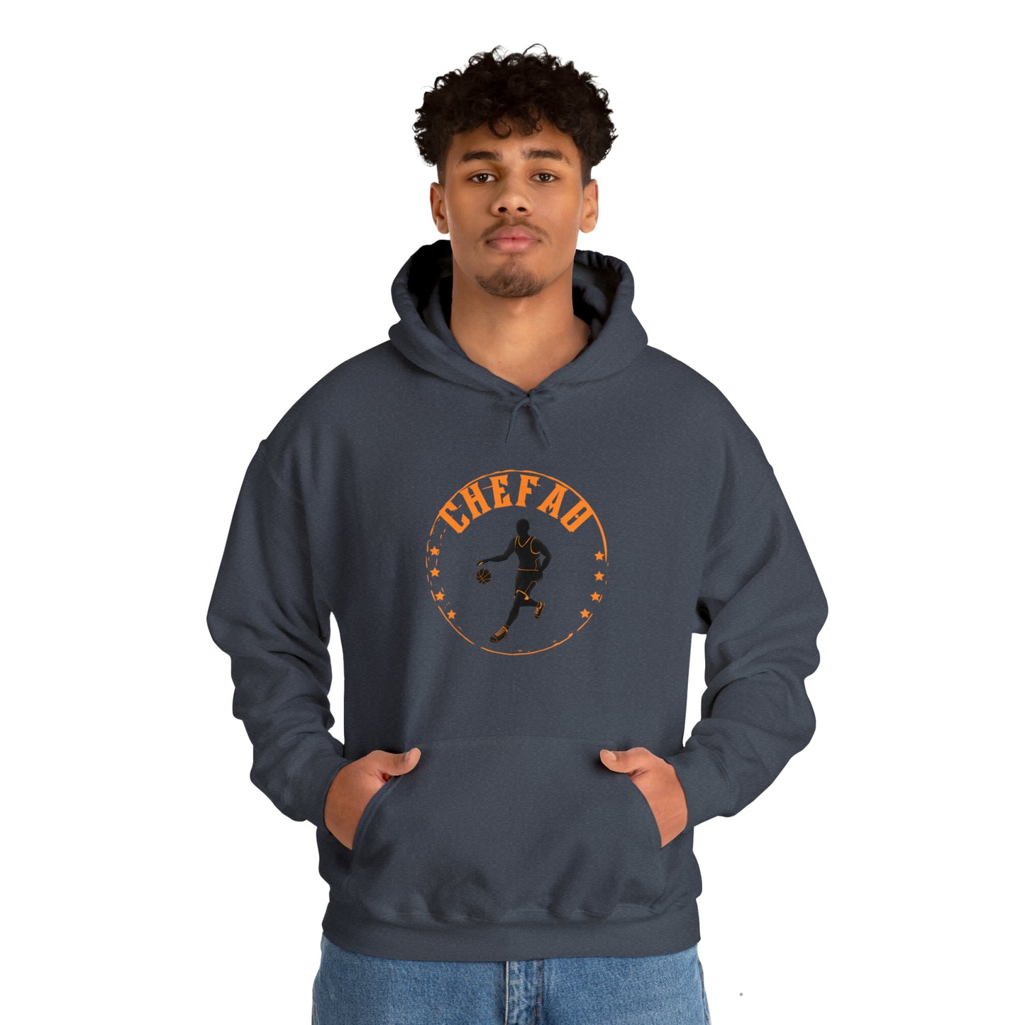 Chefao Basketball VIII, Unisex Heavy Blend Hooded Sweatshirt