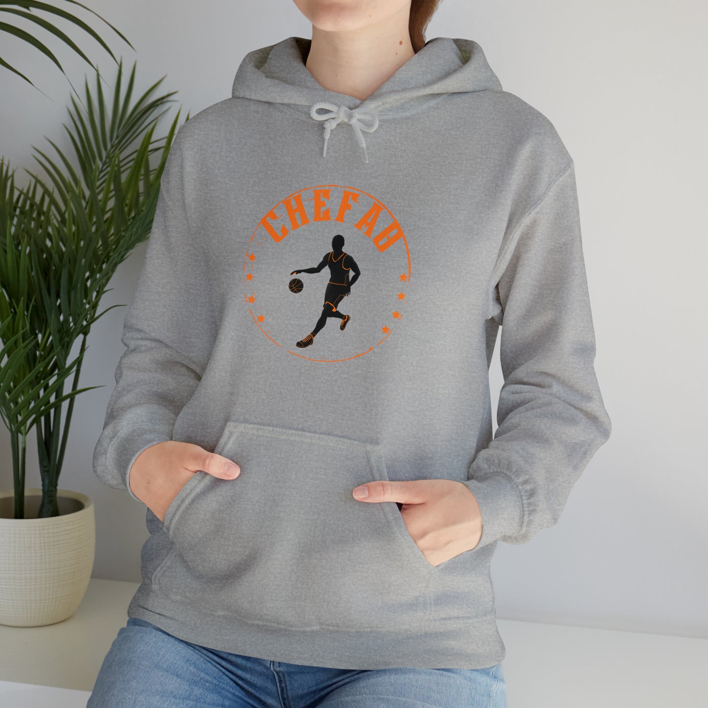 Chefao Basketball VIII, Unisex Heavy Blend Hooded Sweatshirt