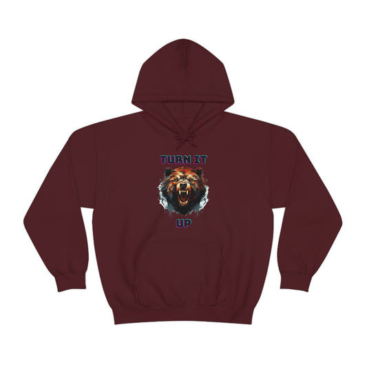 Turn It Up, Unisex Heavy Blend Hooded Sweatshirt