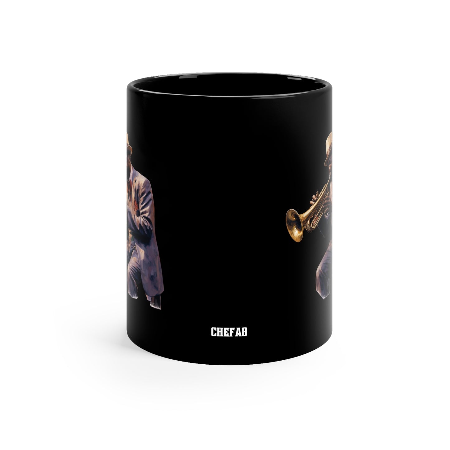 Jazz Great, 11oz Black Coffee Mug