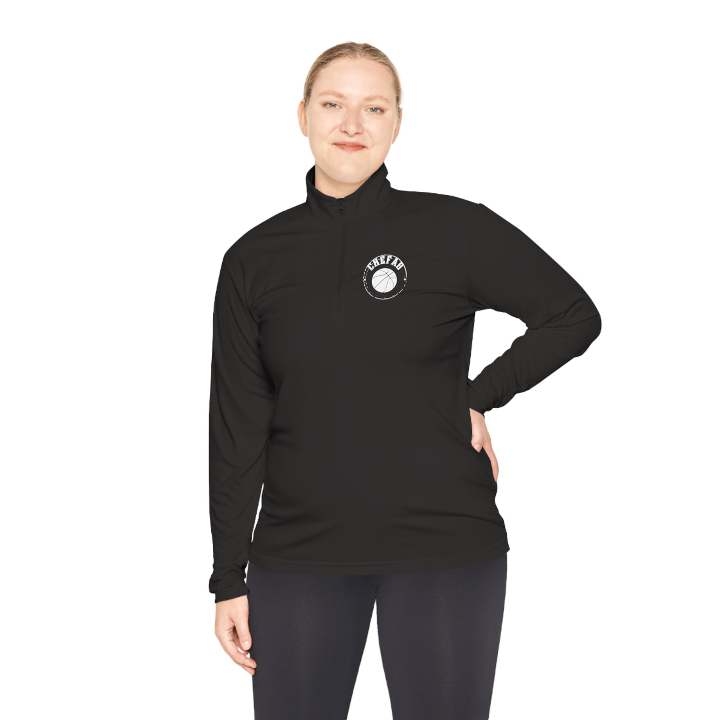 Chefao Basketball IV, Unisex Quarter-Zip Pullover