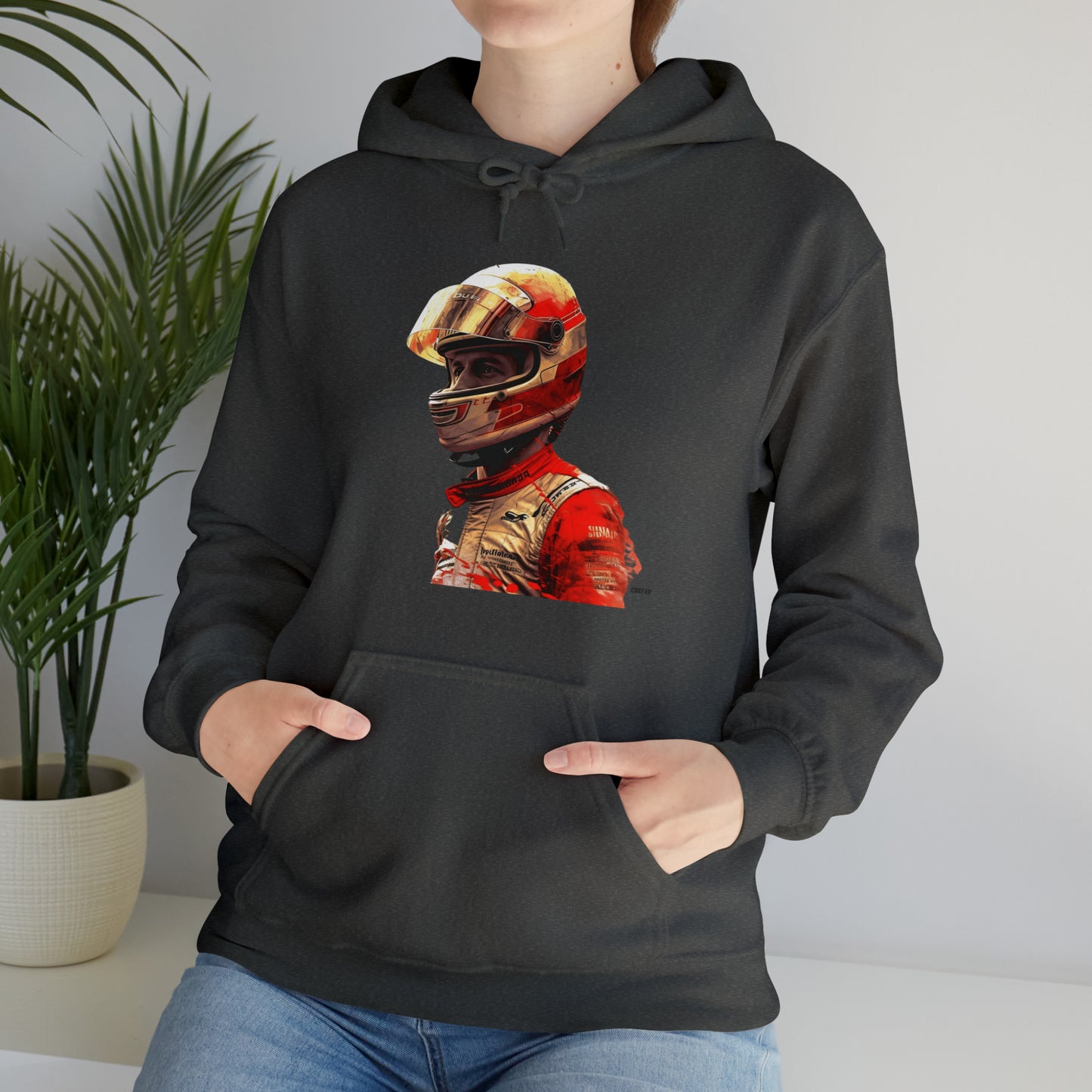 Racecar Driver, Unisex Heavy Blend Hooded Sweatshirt