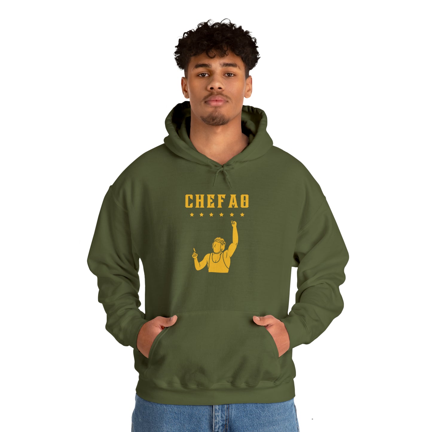 Chefao Wrestling II, Unisex Heavy Blend Hooded Sweatshirt