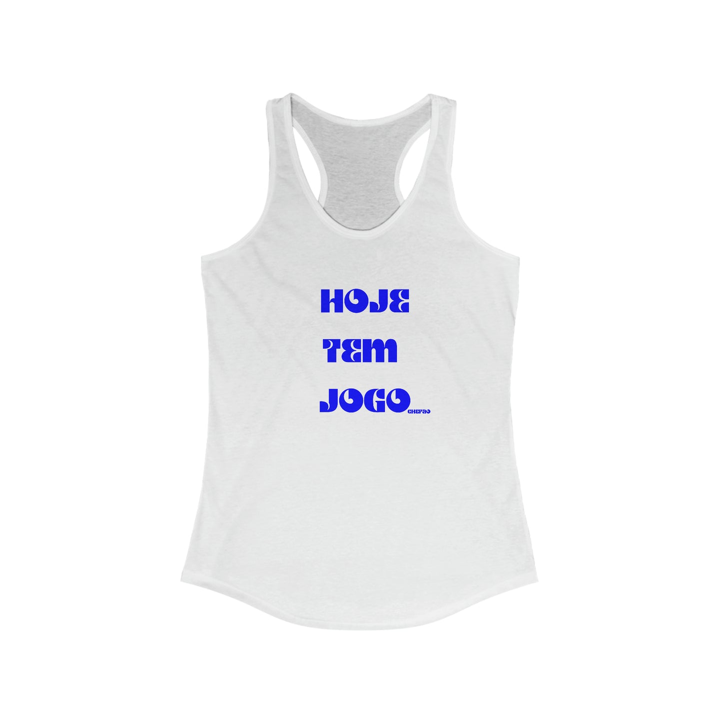 Hoje Tem Jogo I, Women's Racerback Tank