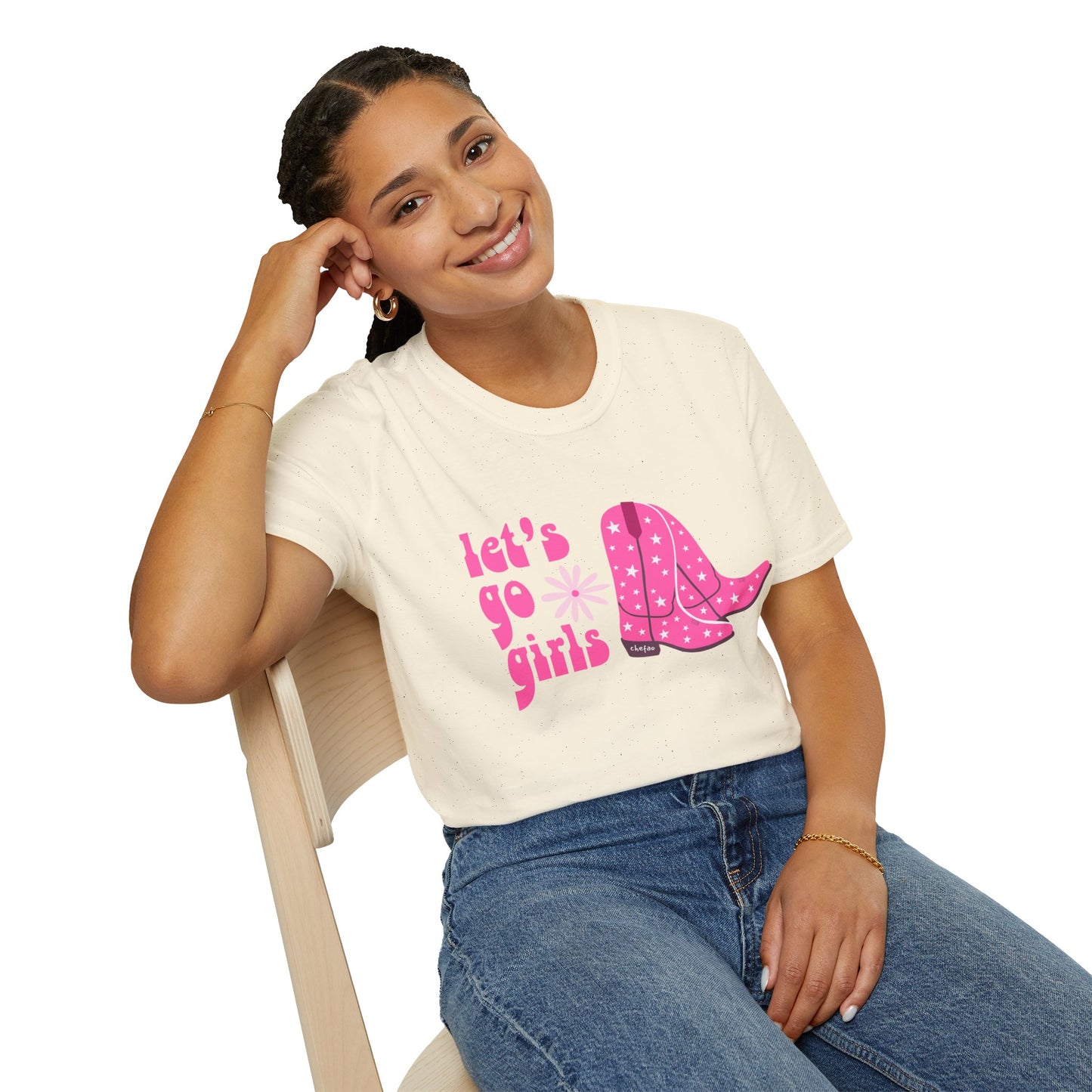 Let's Go Girls, Unisex Softstyle T-Shirt