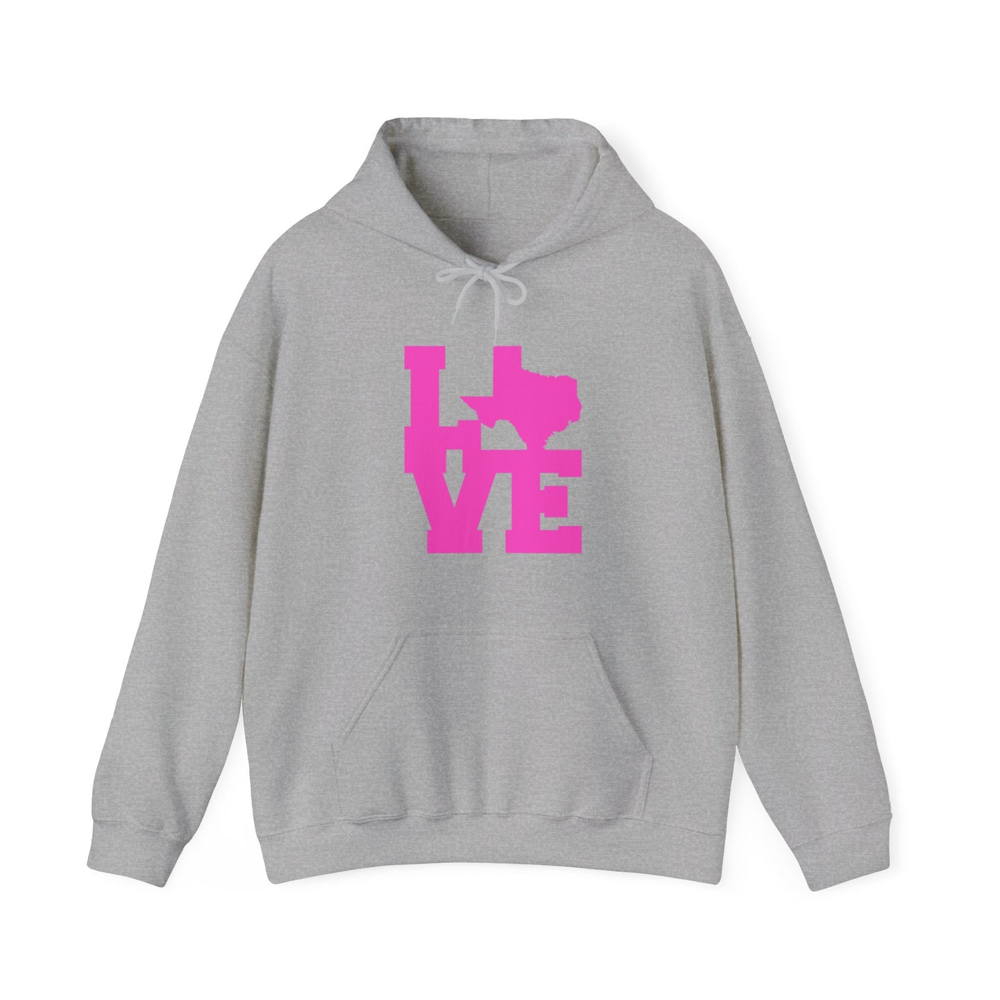 Chefao LoveTexas I, Unisex Heavy Blend Hooded Sweatshirt