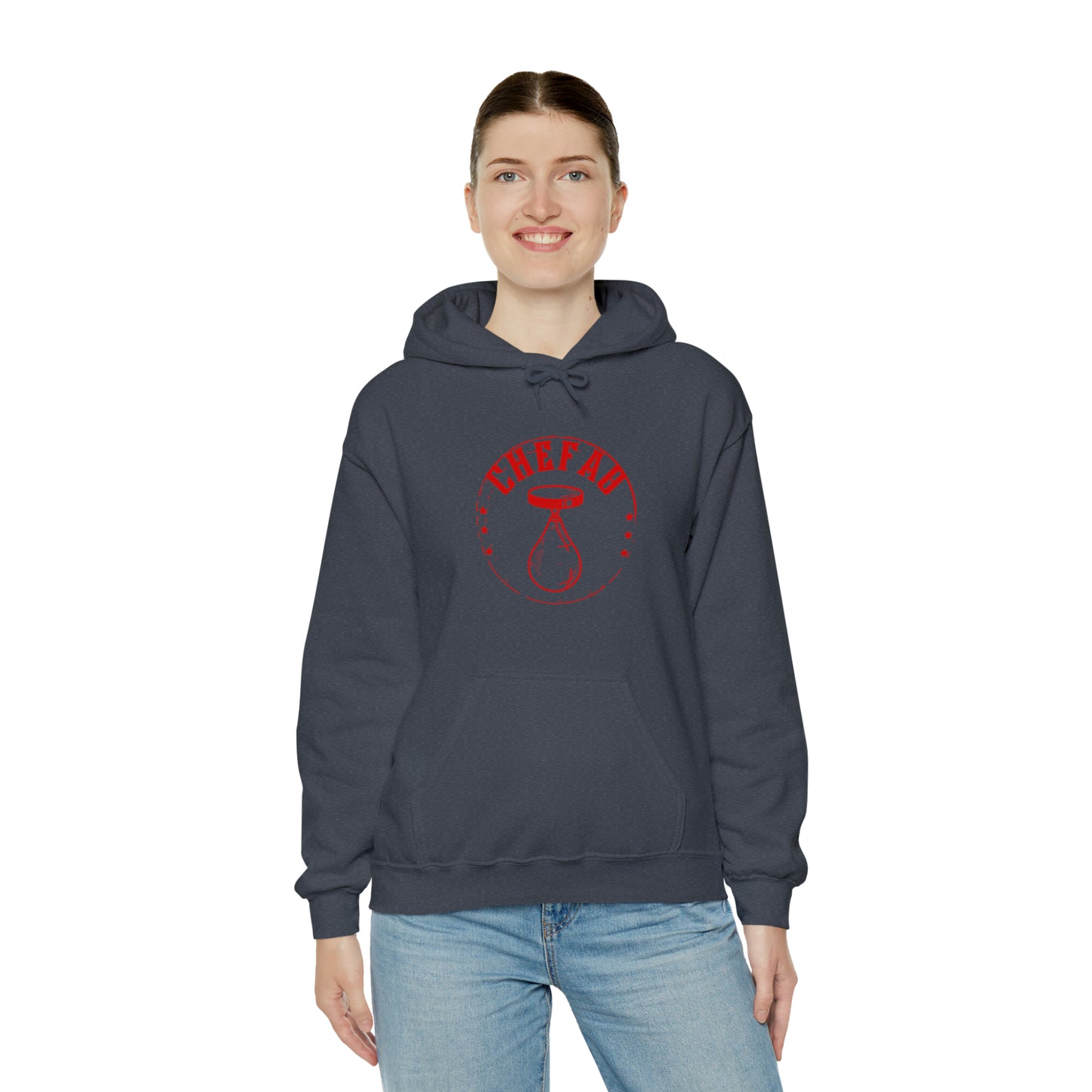 Chefao Boxing II, Unisex Heavy Blend Hooded Sweatshirt