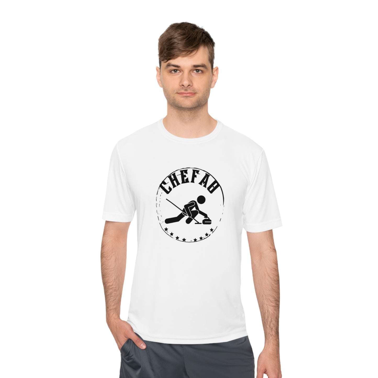 Chefao Curling II, Unisex Moisture Wicking Tee