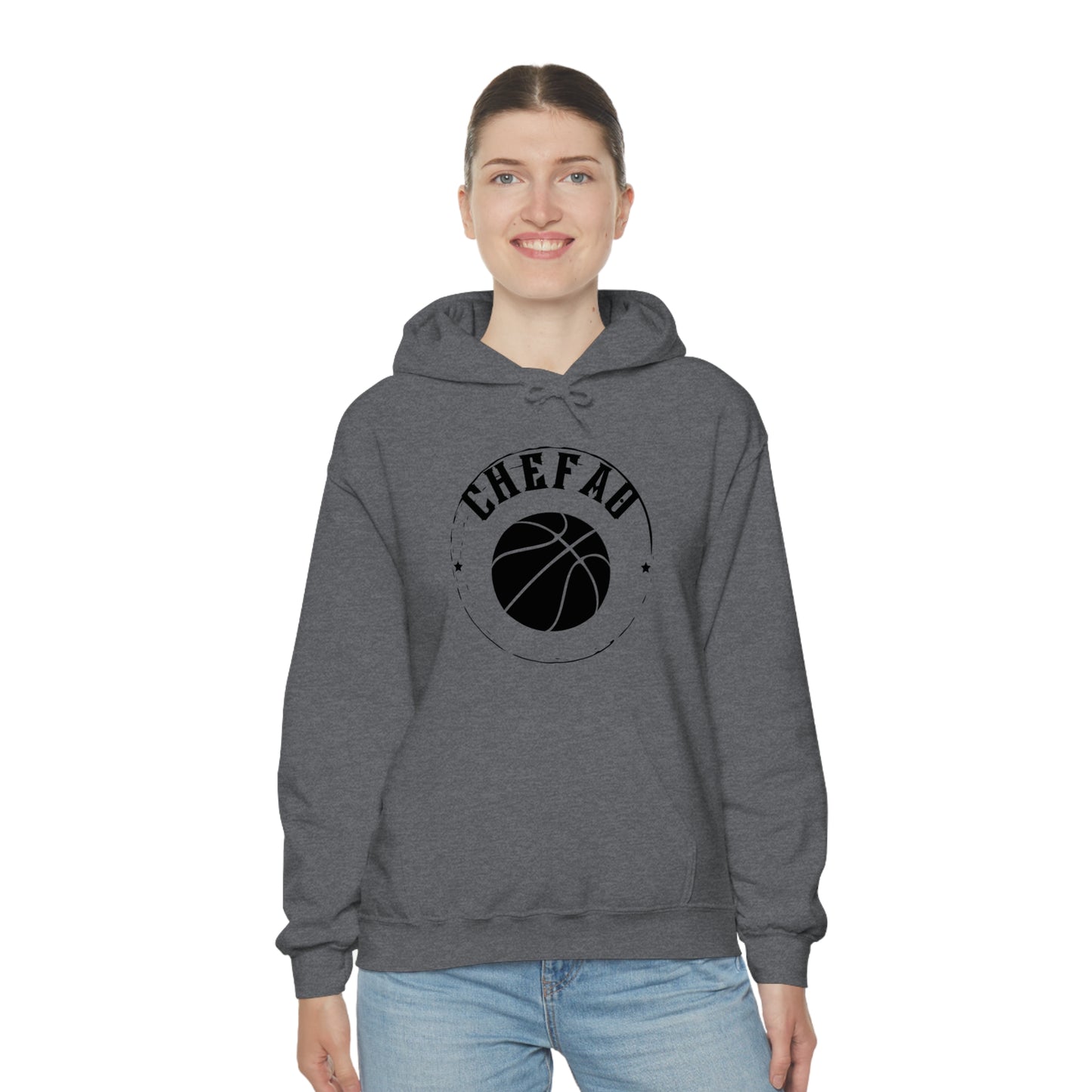 Chefao Basketball IV, Unisex Heavy Blend Hooded Sweatshirt