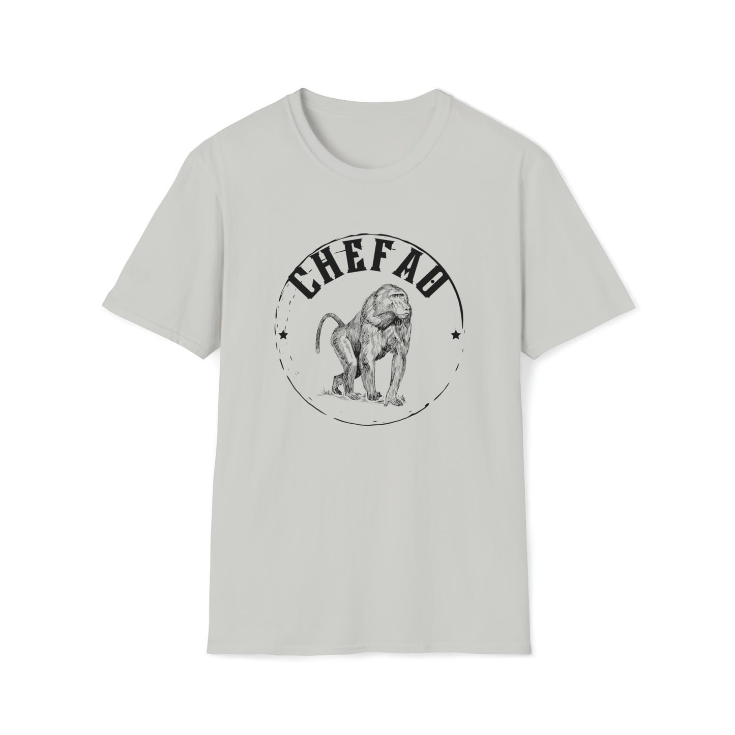 Chefao Baboon I, Unisex Softstyle T-Shirt