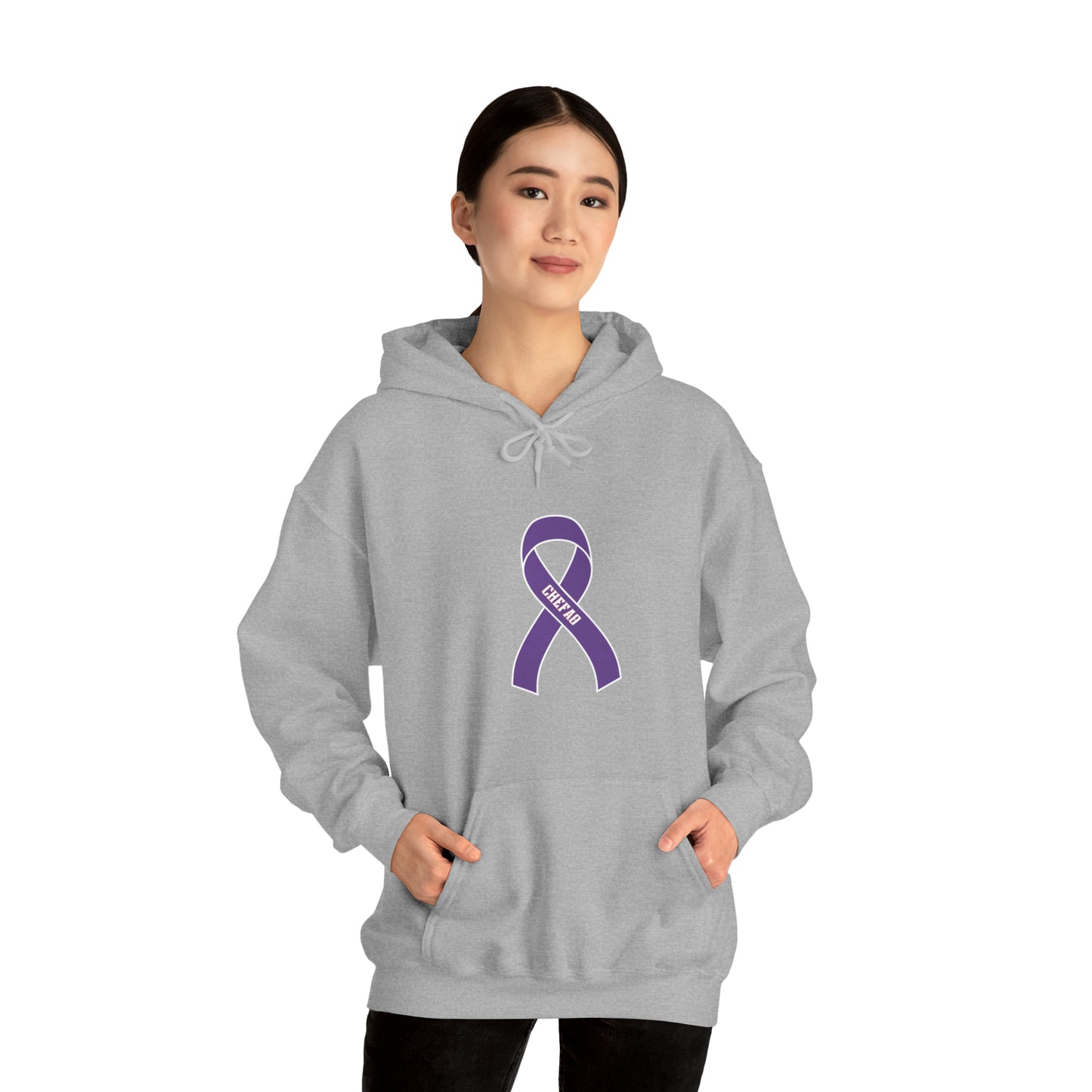 Chefao Cancer Awareness I, Unisex Heavy Blend™ Hooded Sweatshirt