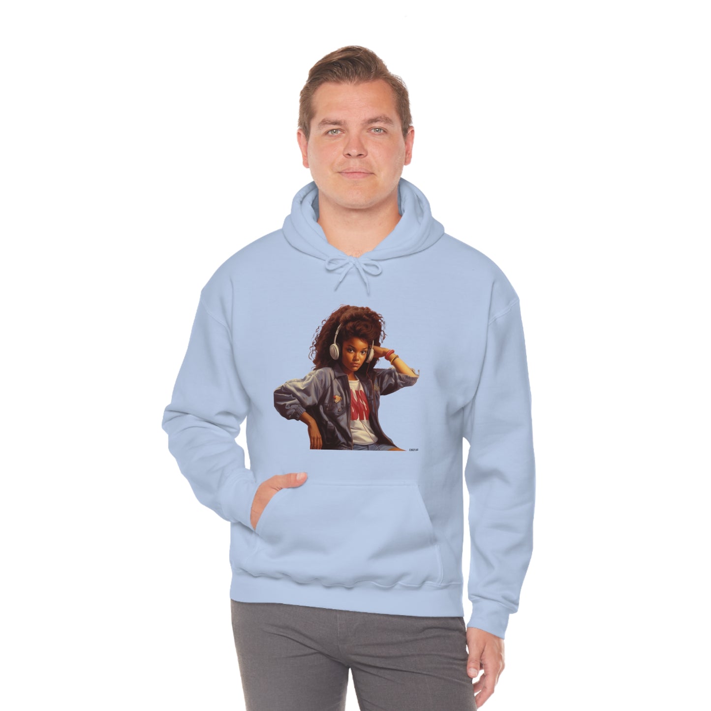 Nina, Unisex Heavy Blend Hooded Sweatshirt