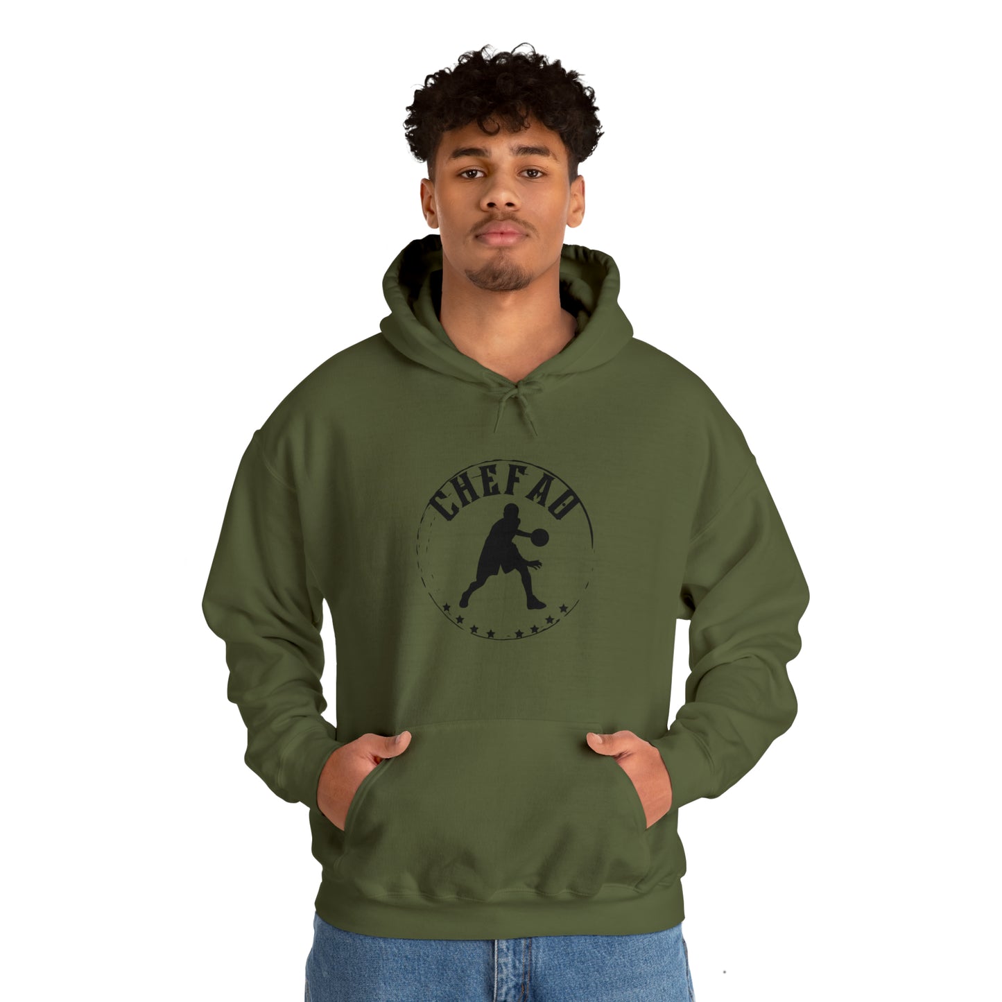 Chefao Basketball VII, Unisex Heavy Blend Hooded Sweatshirt