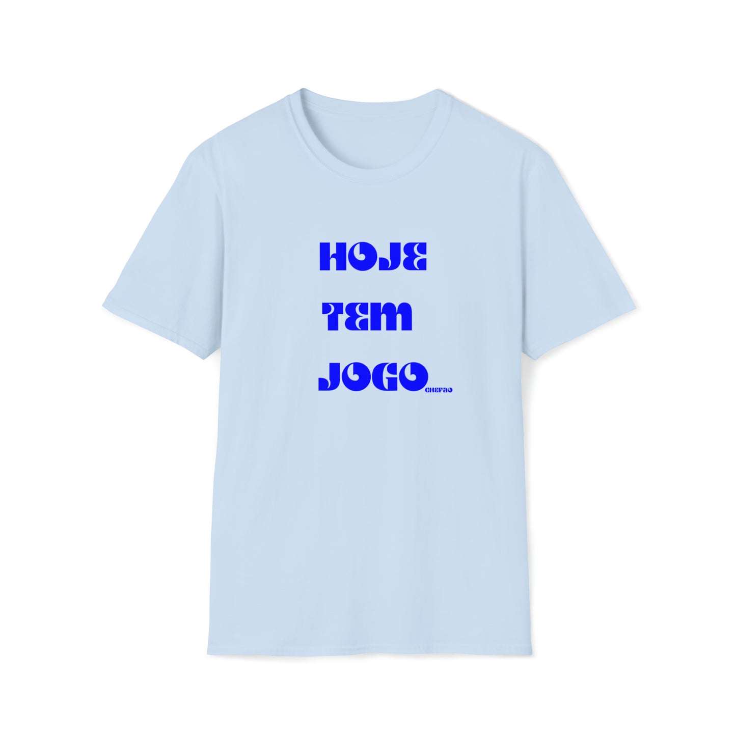 Hoje Tem Jogo I, Unisex Softstyle T-Shirt