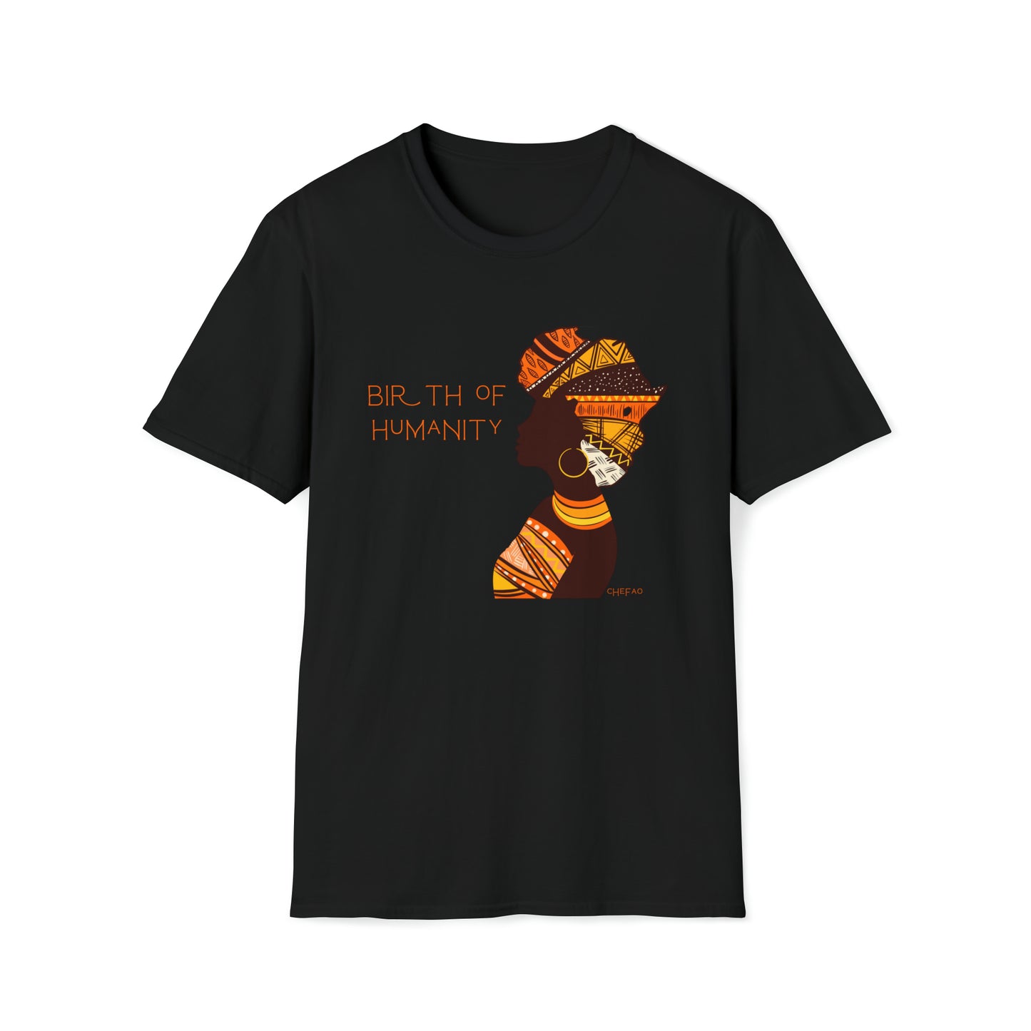 Birth of Humanity™ I, Unisex Softstyle T-Shirt