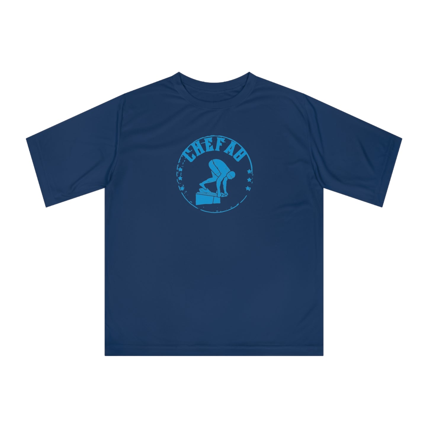 Chefao Swimmer I, Unisex Zone Performance T-shirt