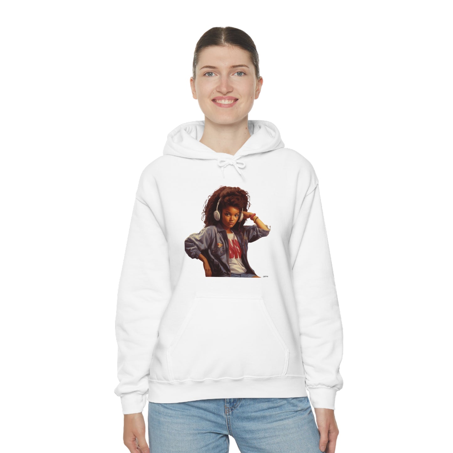Nina, Unisex Heavy Blend Hooded Sweatshirt