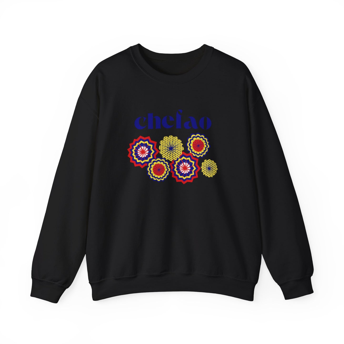 Chefao Paper Fans I, Unisex Heavy Blend Crewneck Sweatshirt
