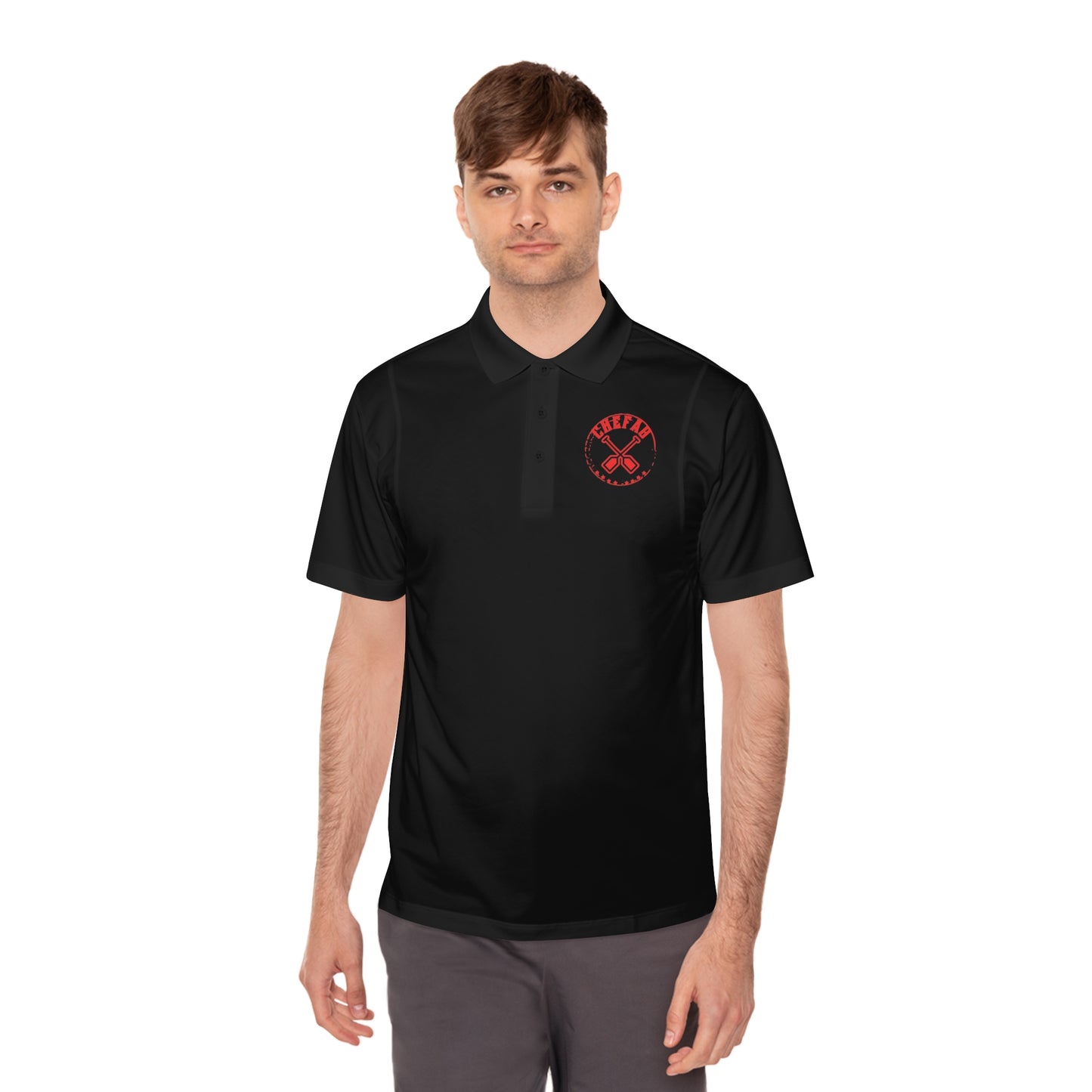 Chefao Dragonboat V, Men's Sport Polo Shirt