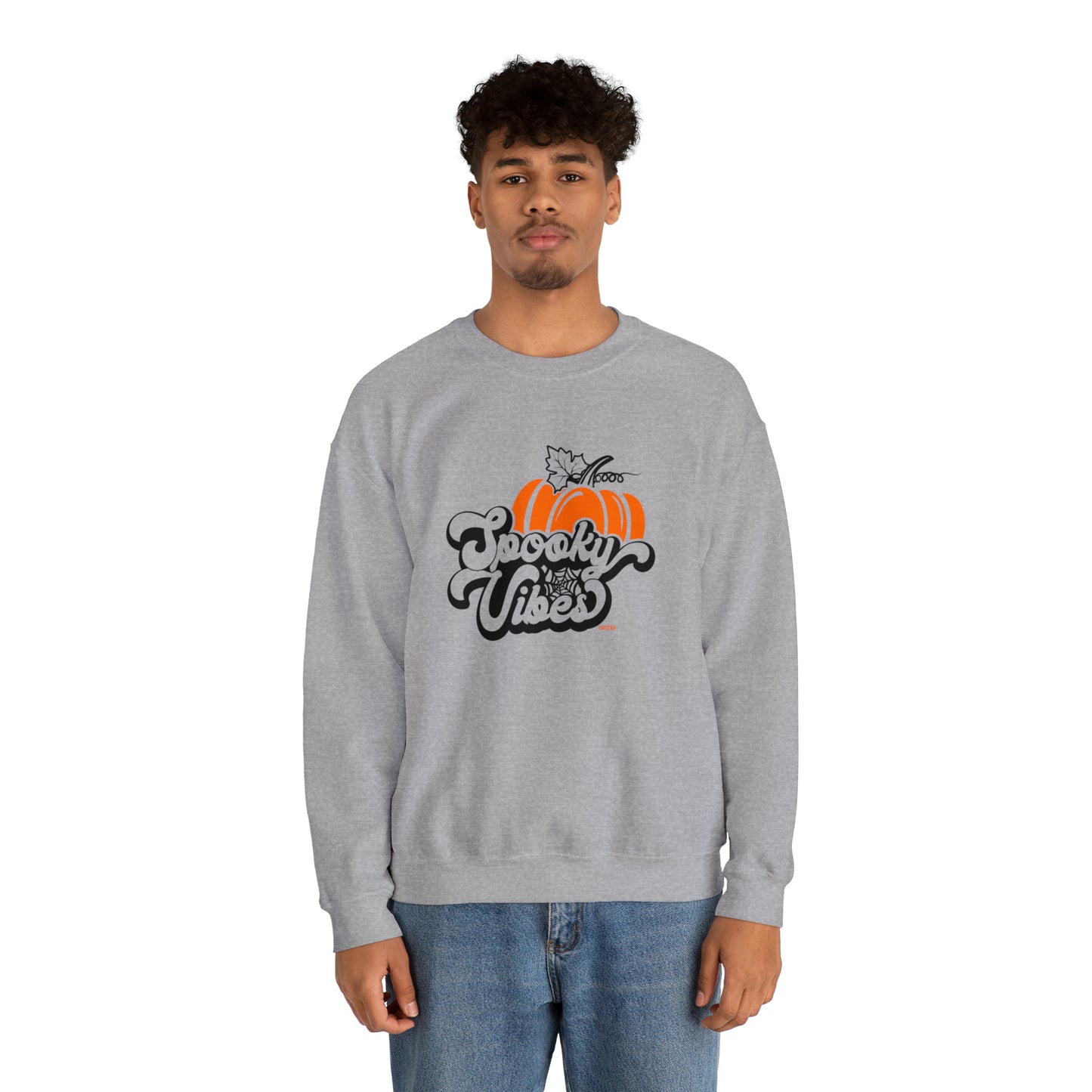 Spooky Vibes, Unisex Heavy Blend Crewneck Sweatshirt