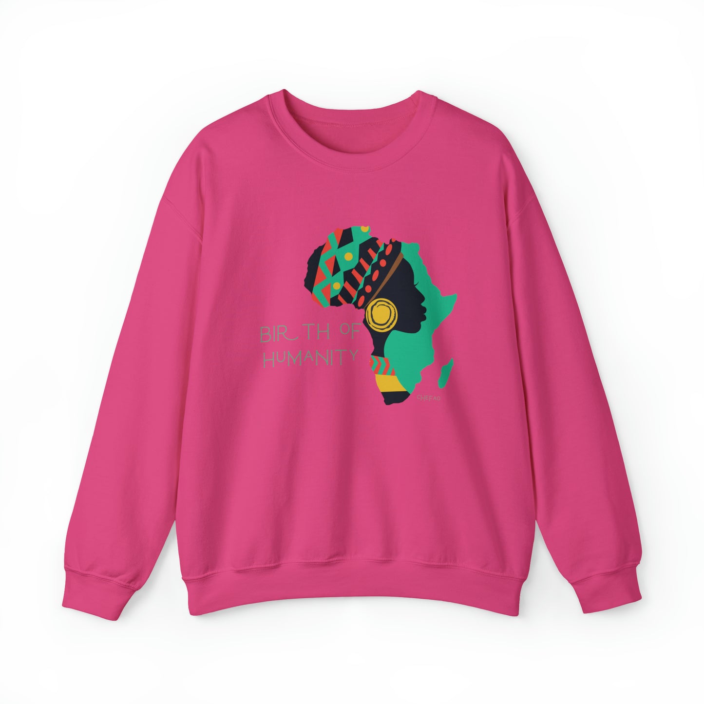 Birth of Humanity™ II, Unisex Heavy Blend™ Crewneck Sweatshirt