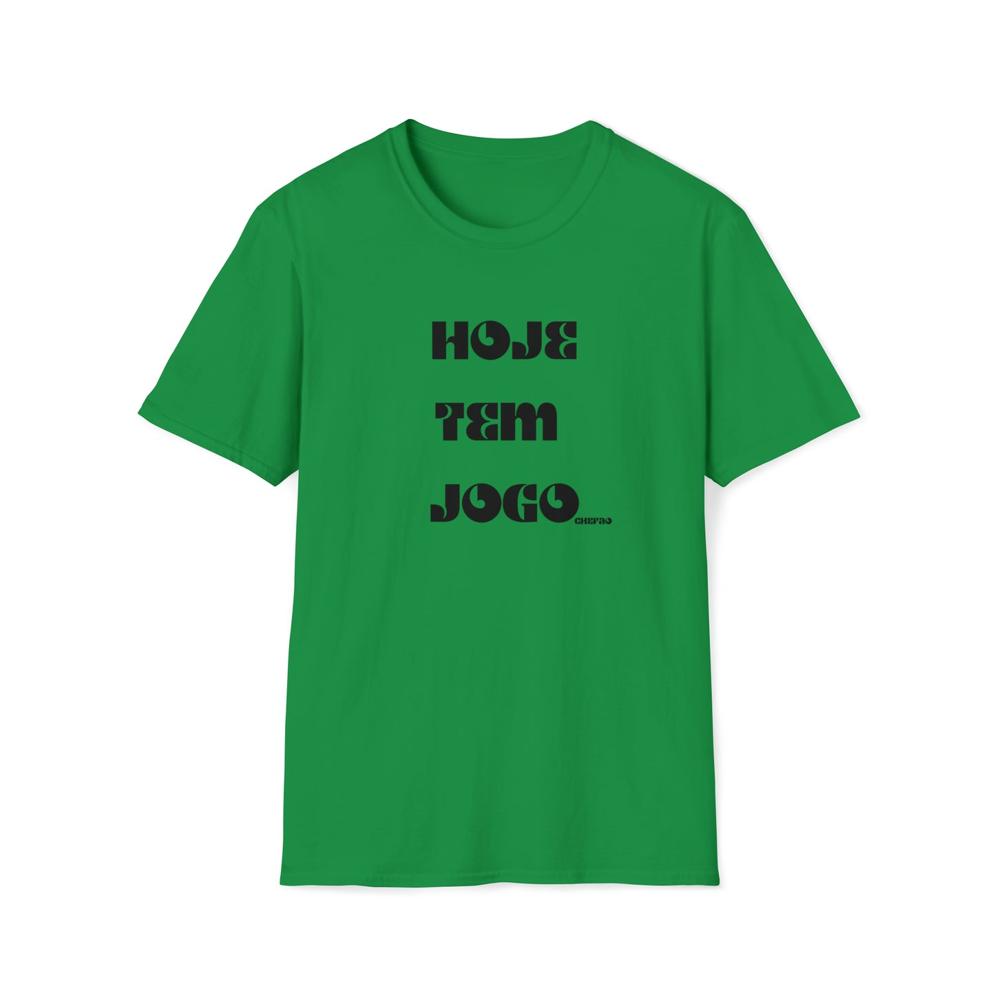 Hoje Tem Jogo I, Unisex Softstyle T-Shirt