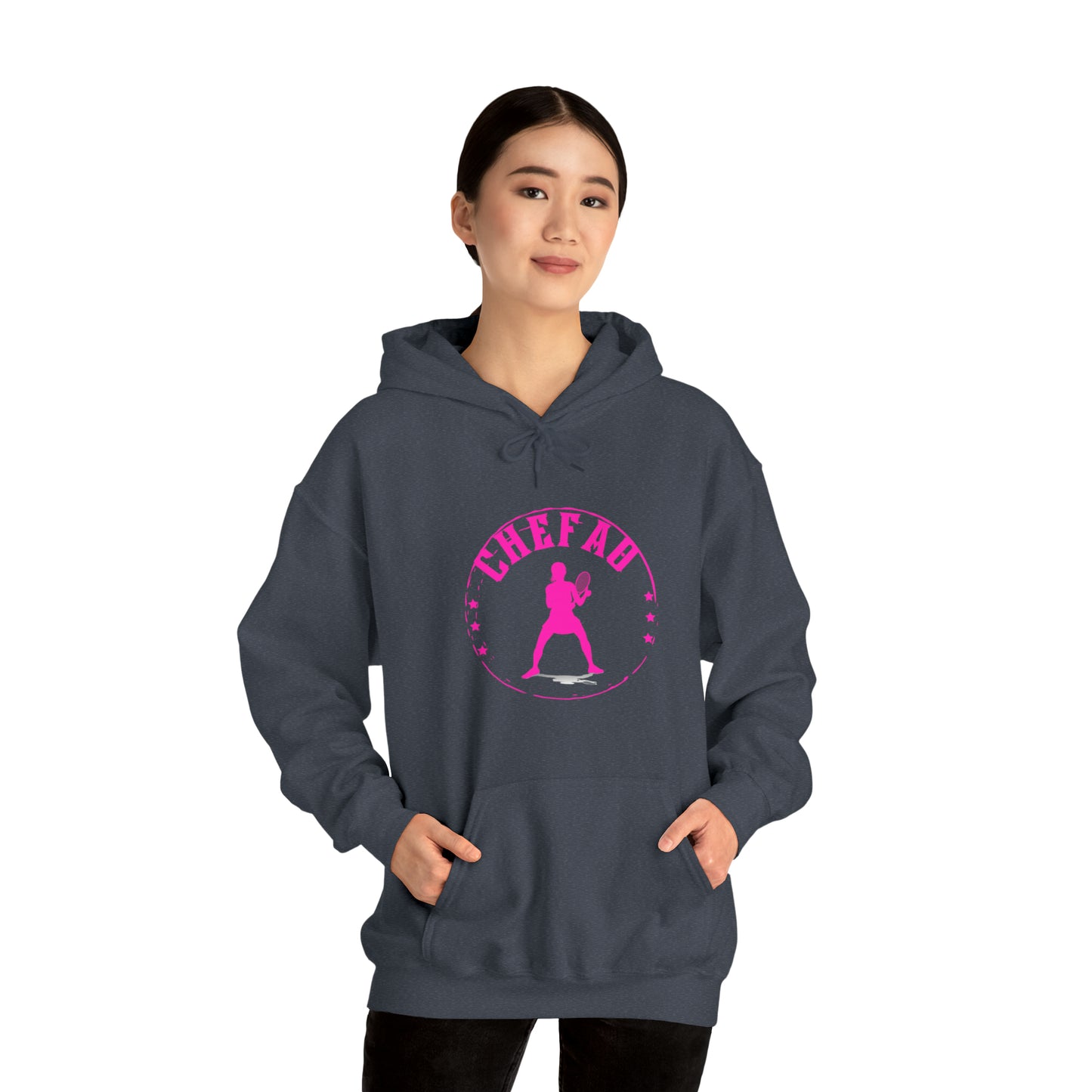Chefao Tennis IV, Unisex Heavy Blend Hooded Sweatshirt