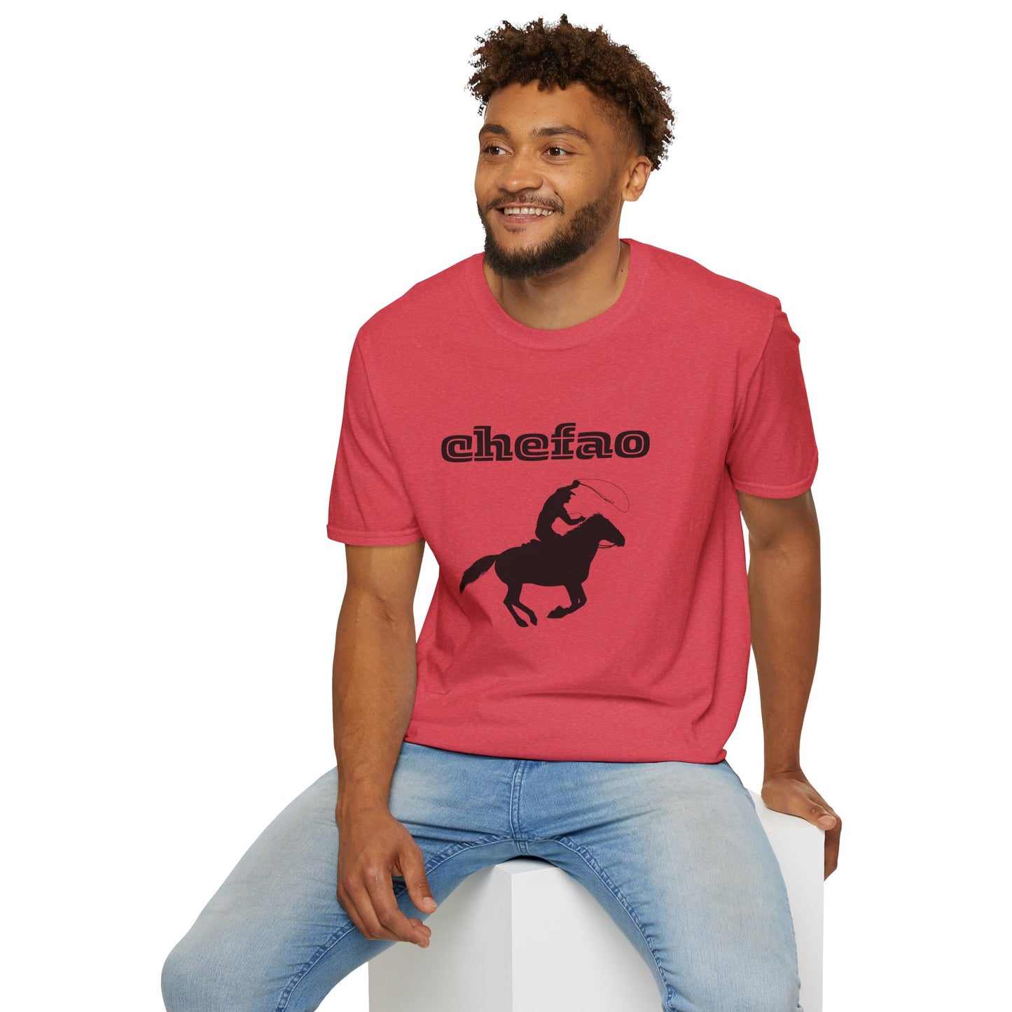 Chefao Cowboy III, Unisex Softstyle T-Shirt