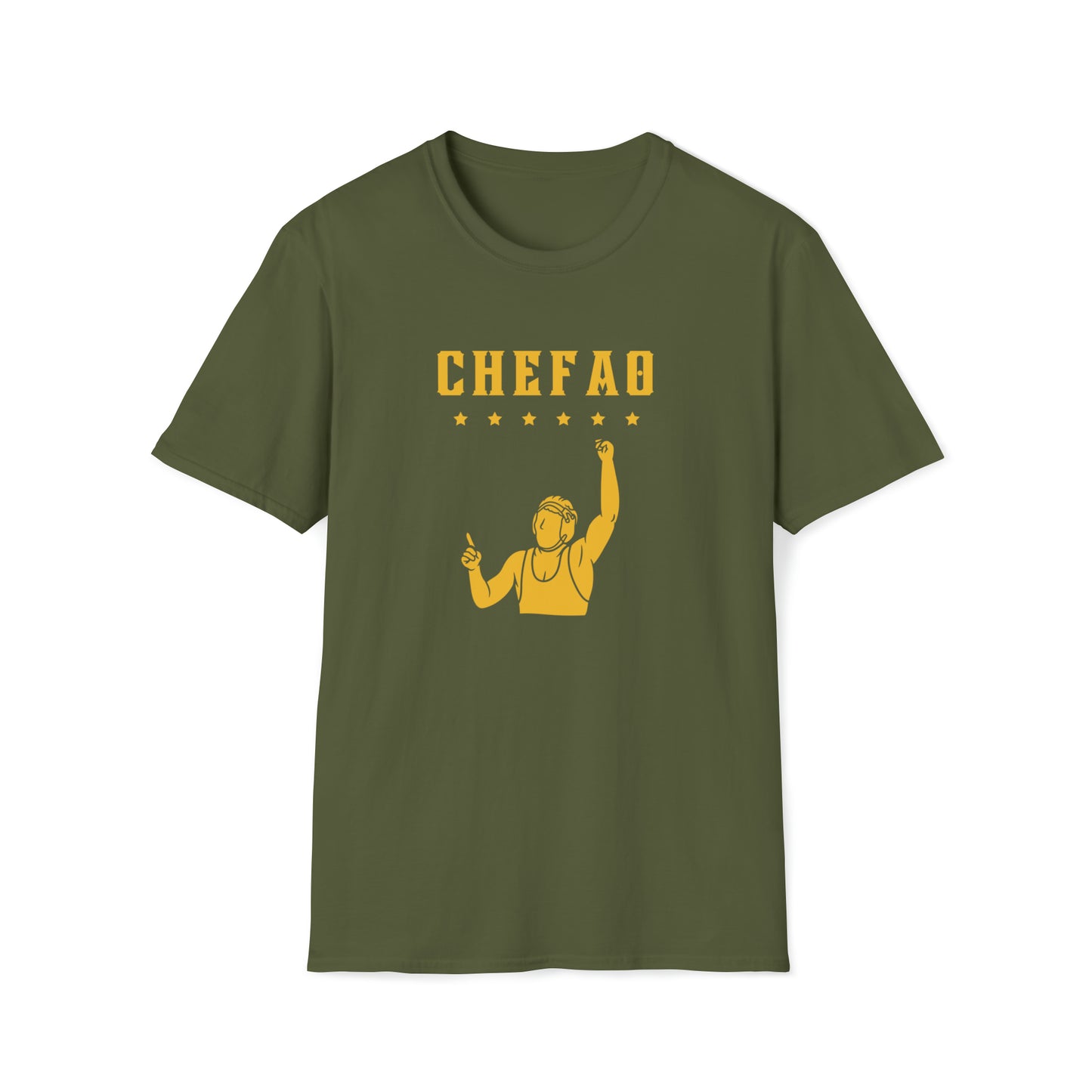 Chefao Wrestling II, Unisex Softstyle T-Shirt