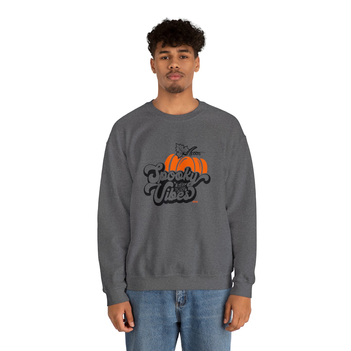 Spooky Vibes, Unisex Heavy Blend Crewneck Sweatshirt