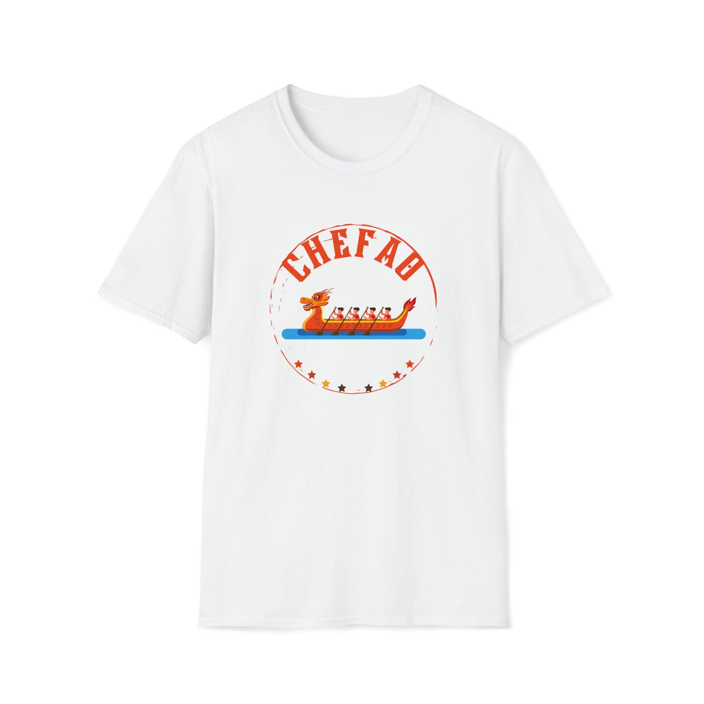 Chefao Dragonboat II, Unisex Softstyle T-Shirt
