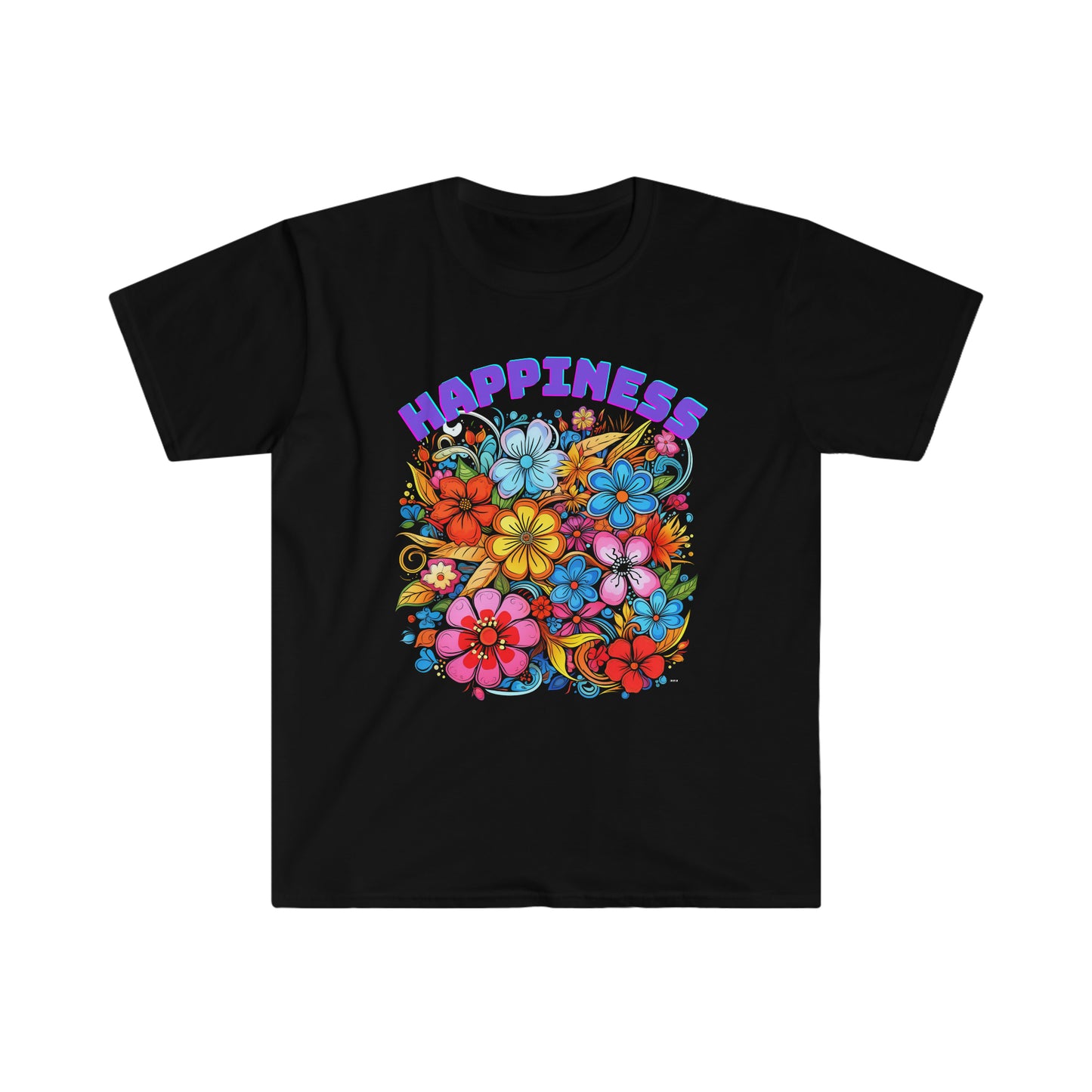 Happiness, Unisex Softstyle T-Shirt