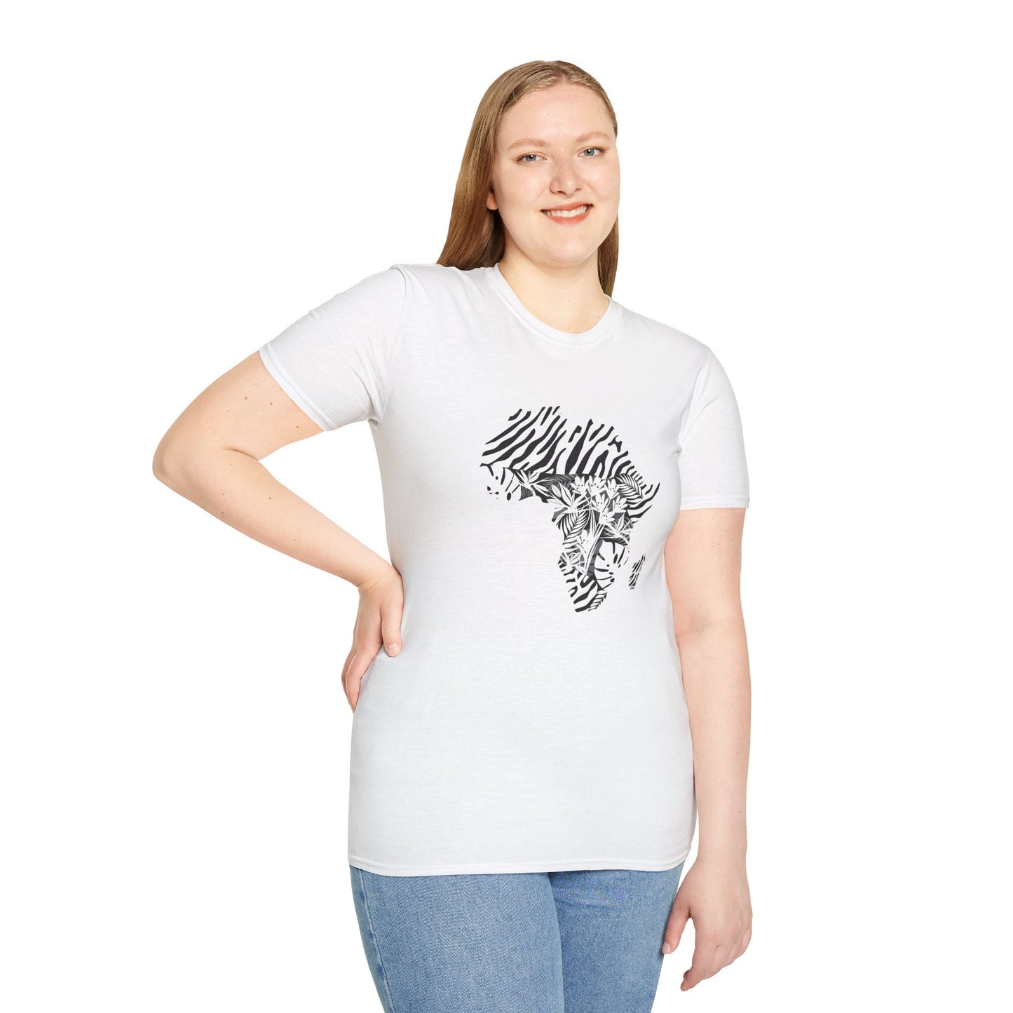 Chefao Africa Botanical I, Unisex Softstyle T-Shirt