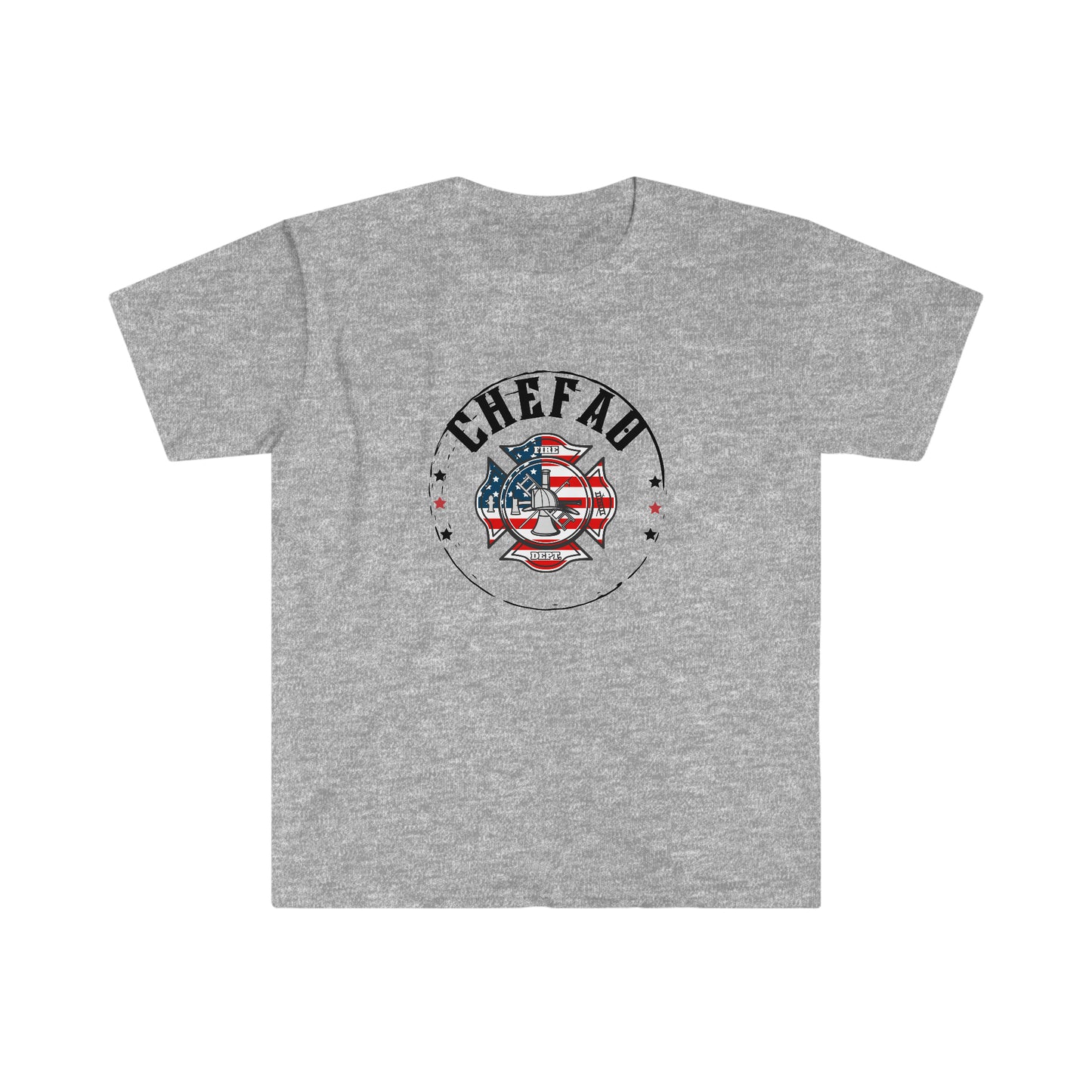 Chefao Fire II, Unisex Softstyle T-Shirt