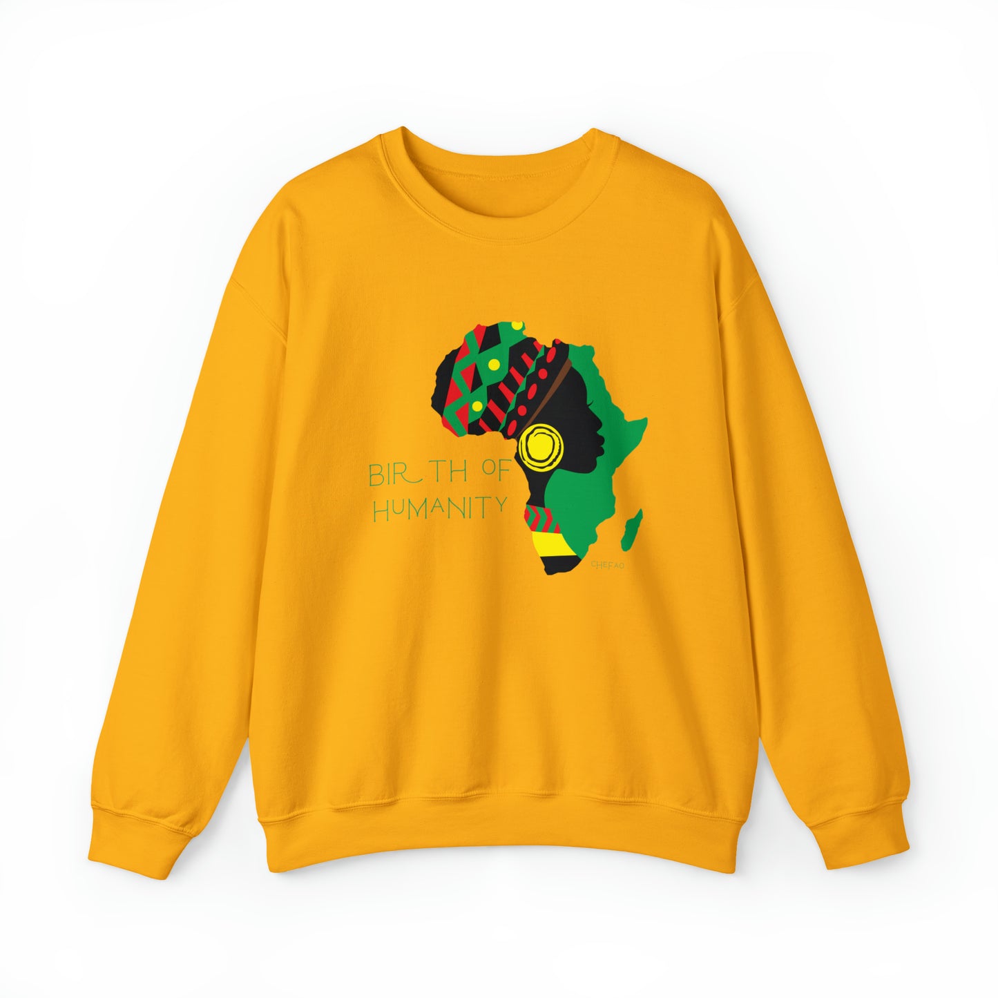 Birth of Humanity™ II, Unisex Heavy Blend™ Crewneck Sweatshirt