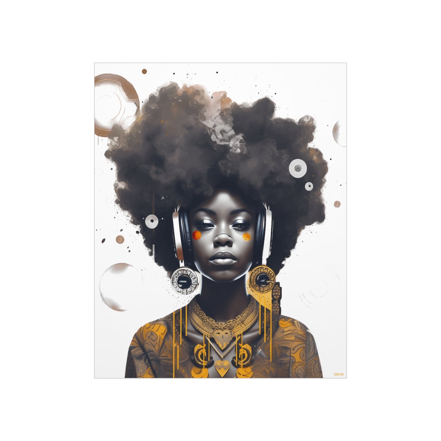 Golden Girl, Premium Matte Vertical Posters