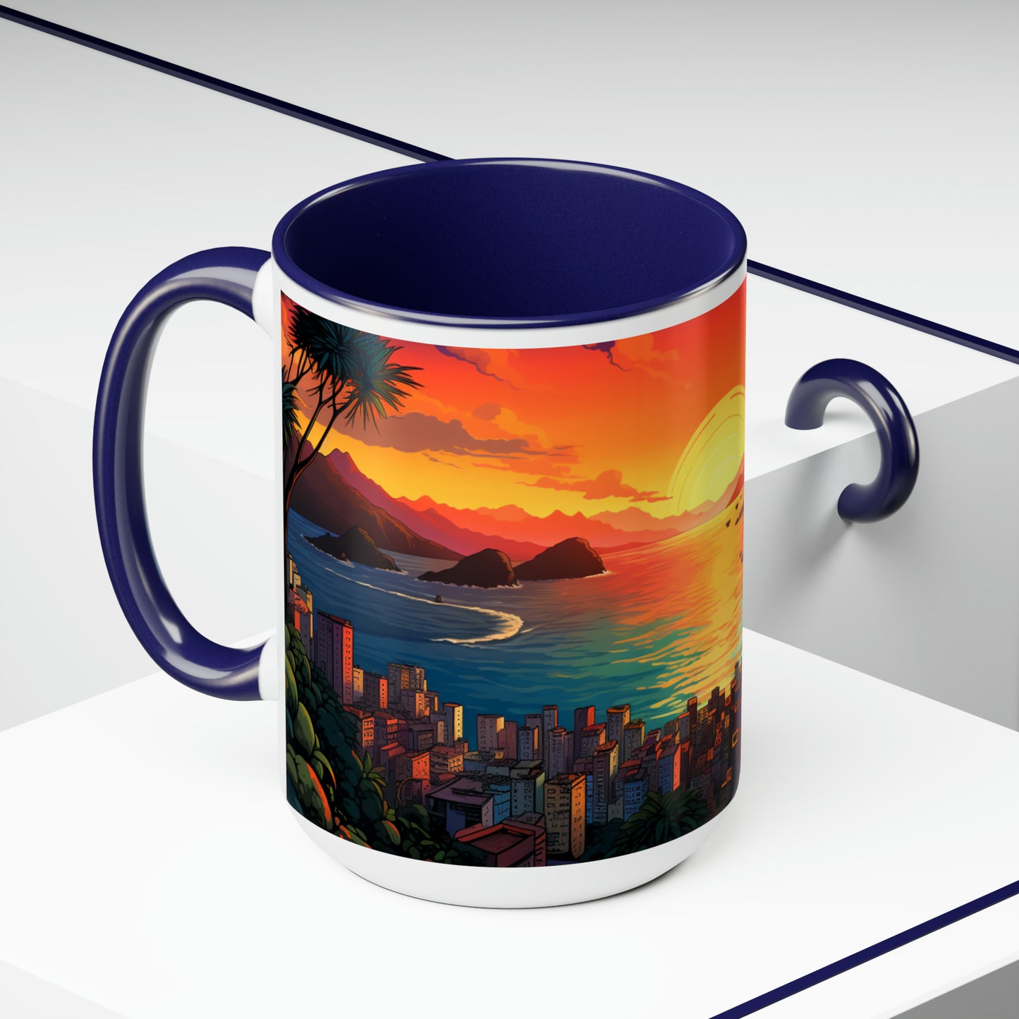 Sun Rise Rio, Coffee Mug, 15oz