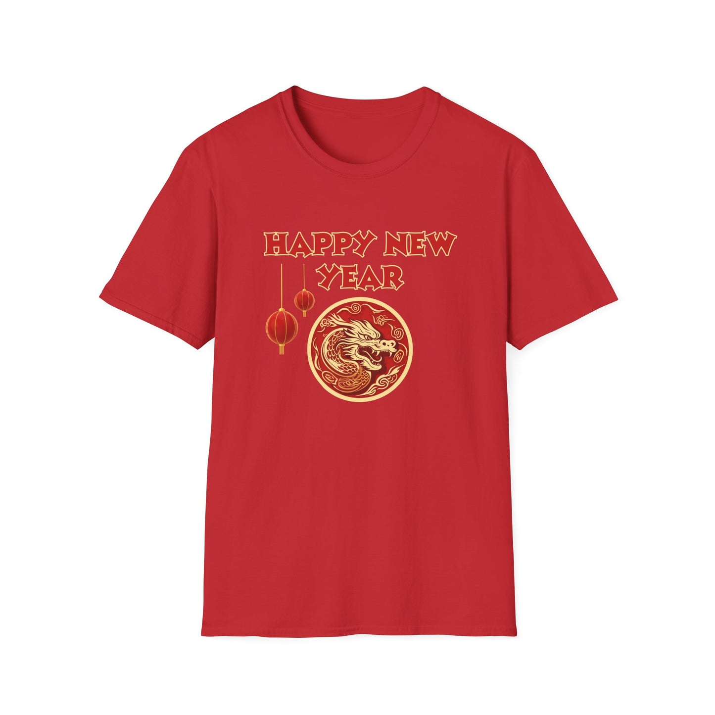 Happy Chinese New Year, Unisex Softstyle T-Shirt