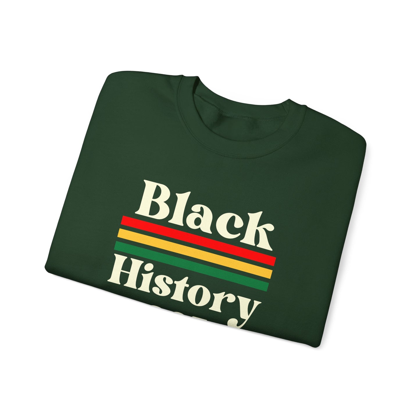 Chefao Black History 365, Unisex Heavy Blend™ Crewneck Sweatshirt