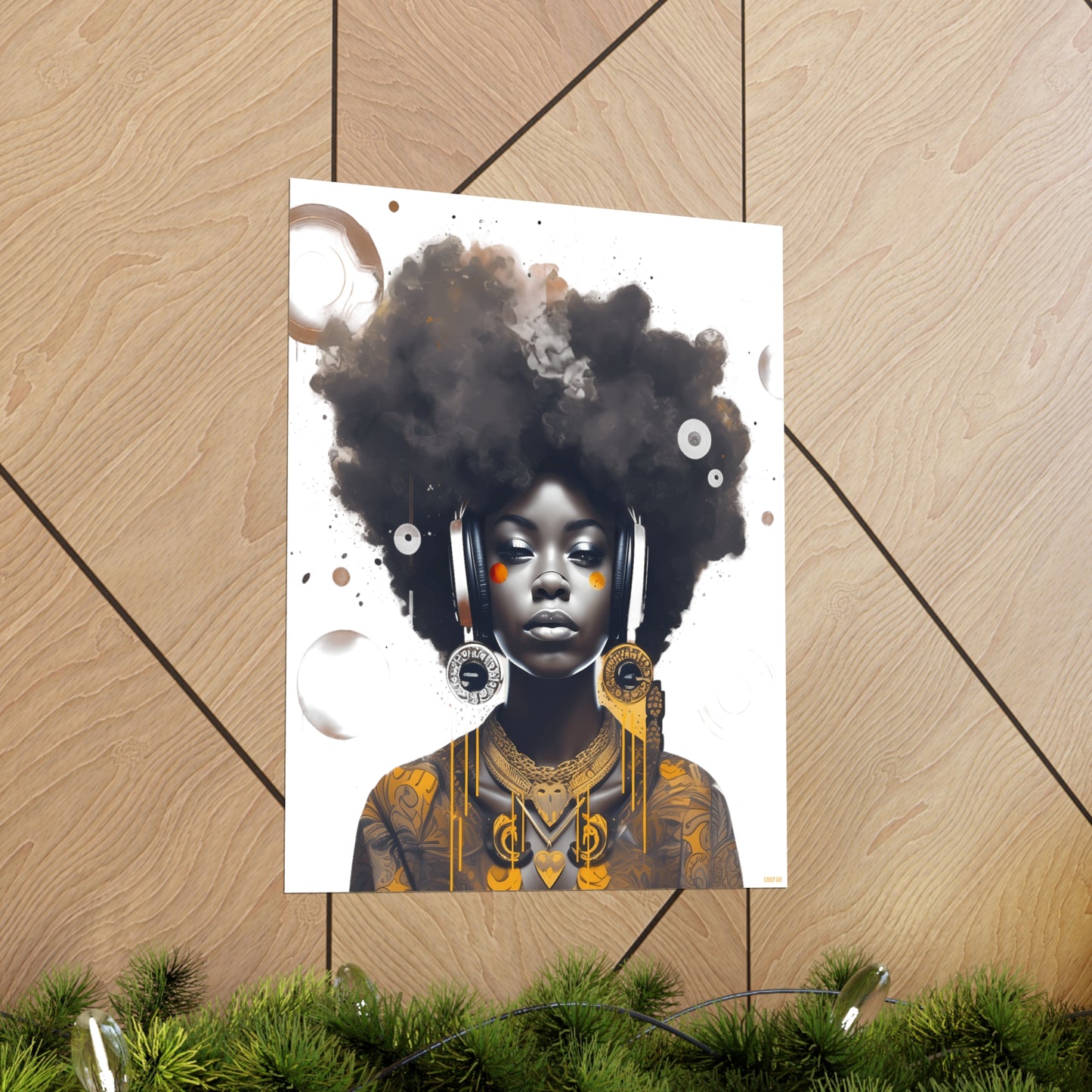 Golden Girl, Premium Matte Vertical Posters