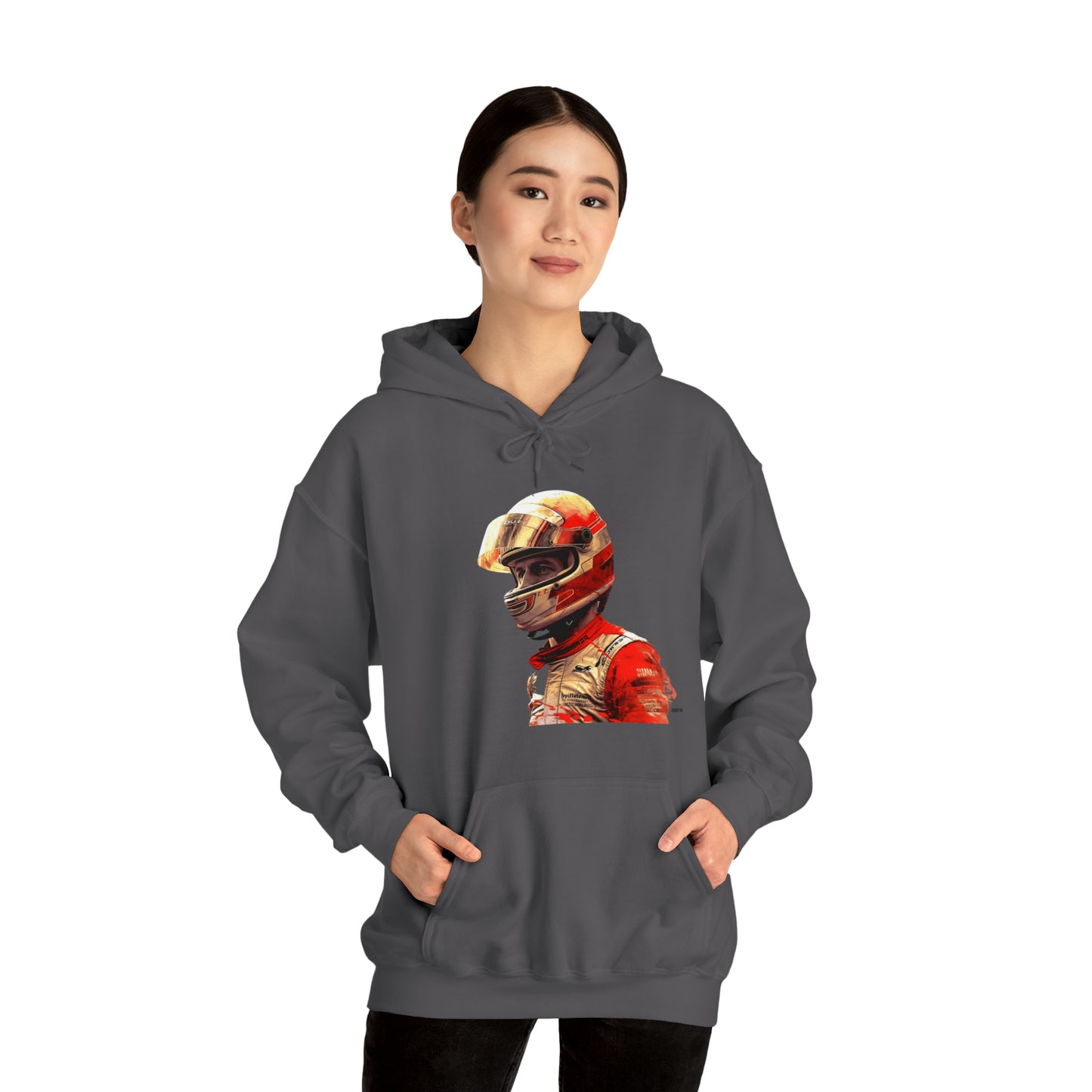 Racecar Driver, Unisex Heavy Blend Hooded Sweatshirt