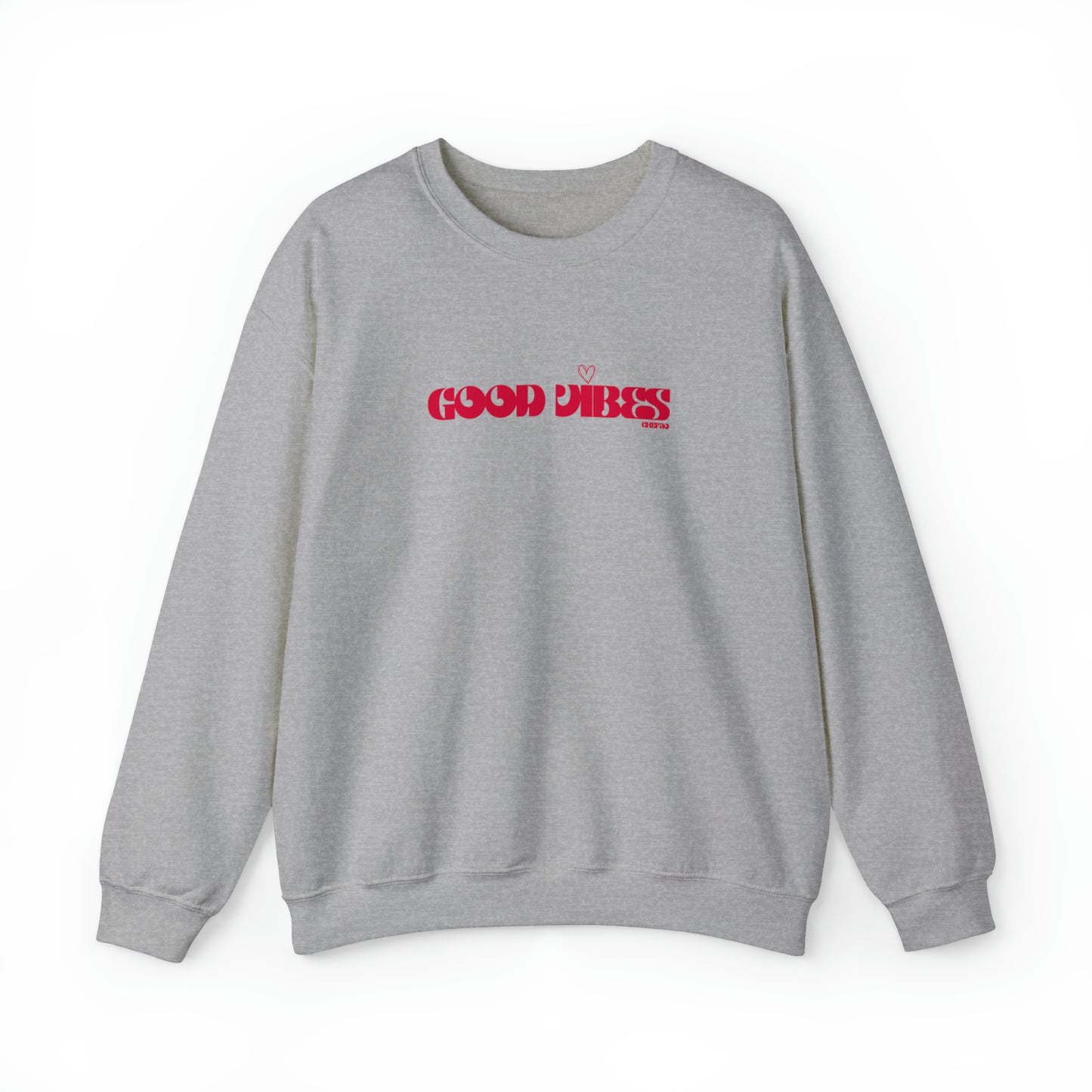 Good Vibes I, Unisex Heavy Blend Crewneck Sweatshirt
