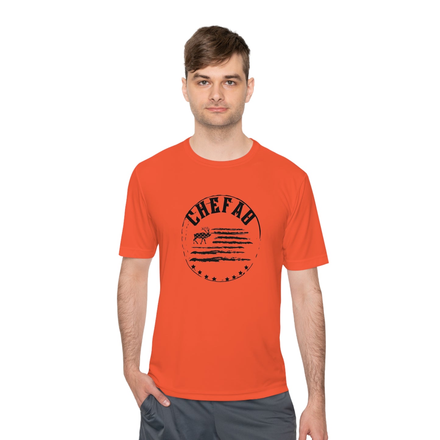 Chefao Hunting II, Unisex Moisture Wicking Tee